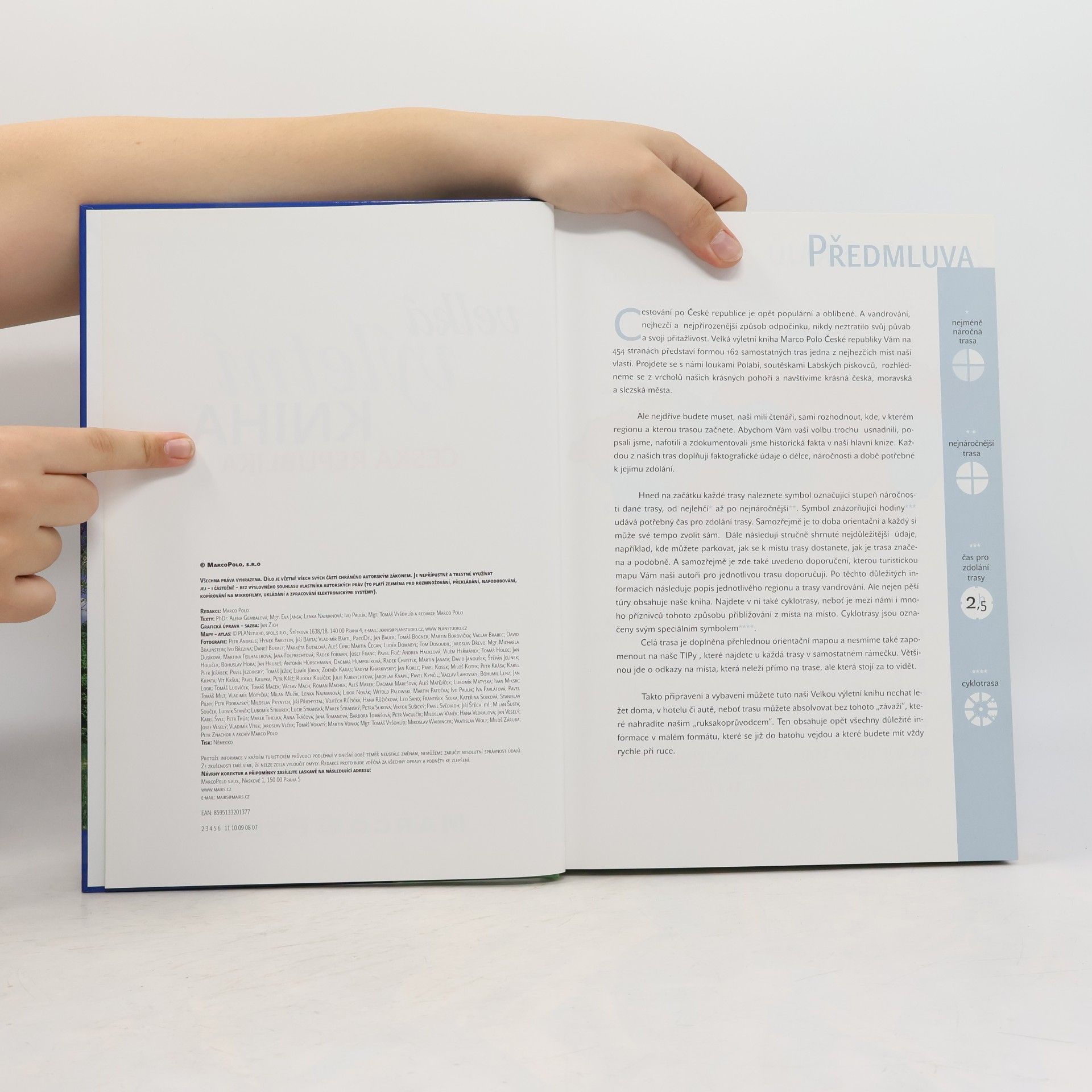Autorenkollektiv Velká výletní kniha. Česká republika