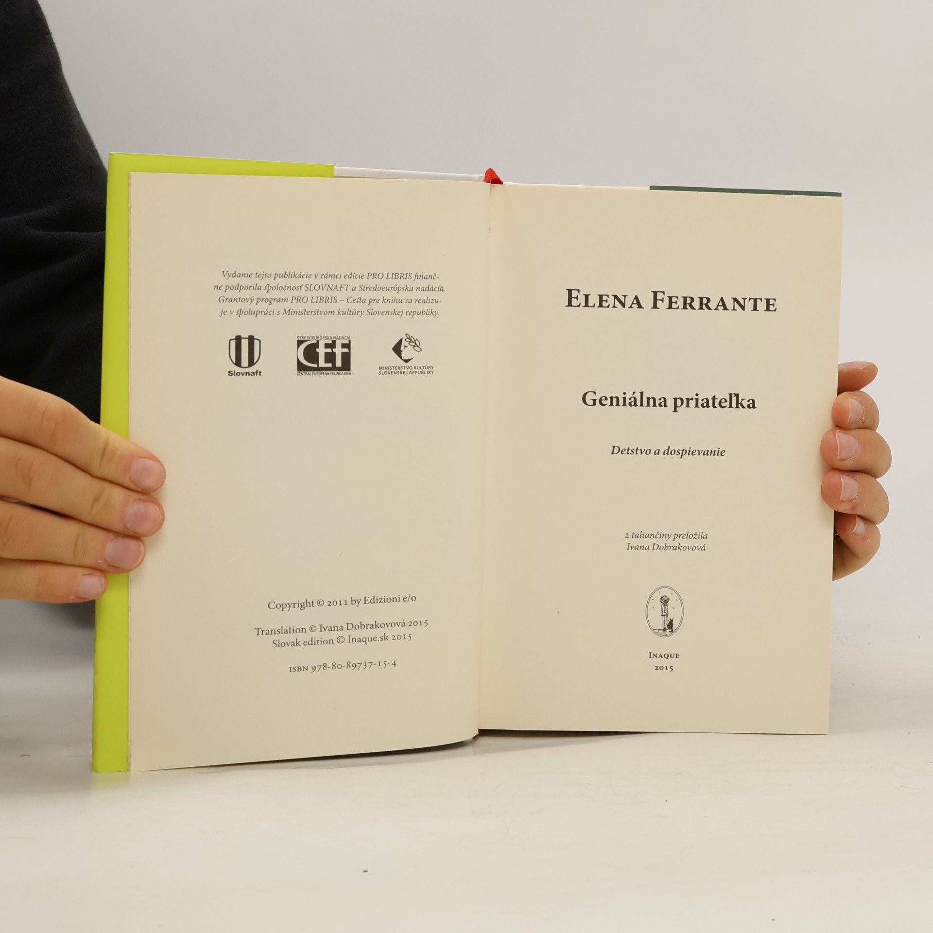 Elena Ferrante Geniálna priateľka