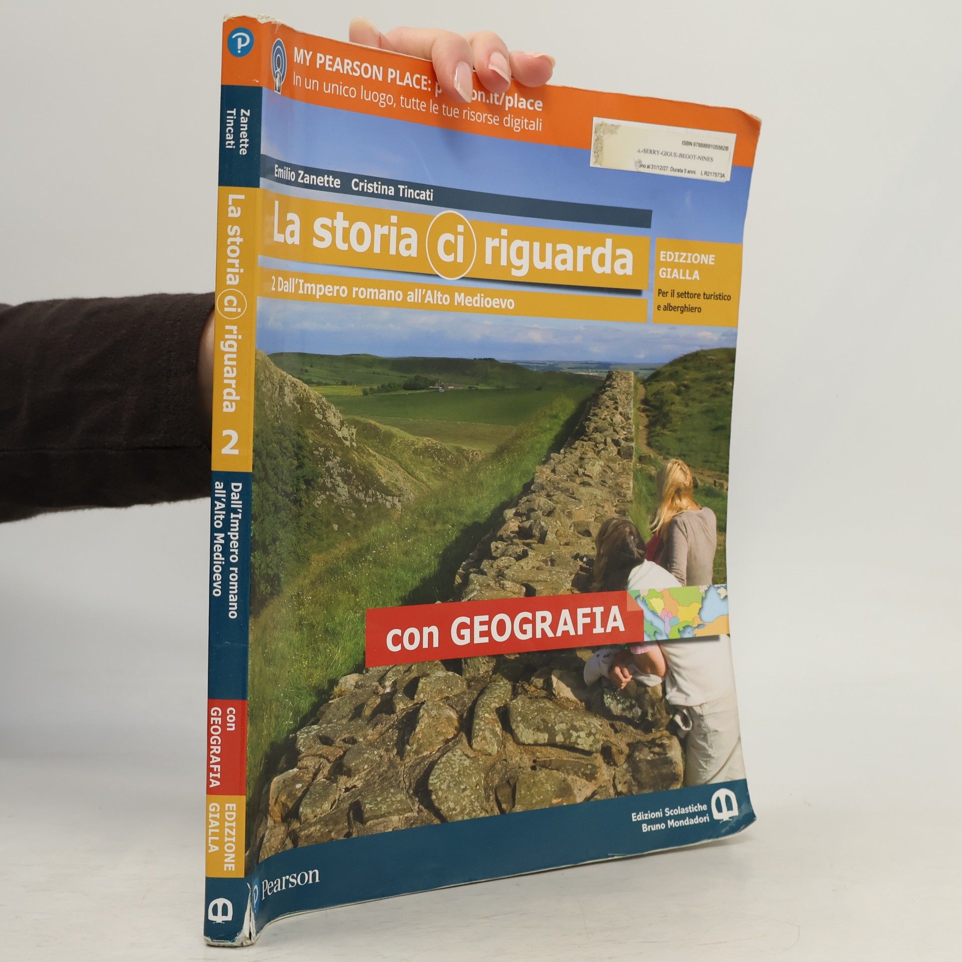 Cristina Tincati  La storia ci riguarda. Con geografia. Ediz. gialla per il settore turistico-alberghiero. Con A tavola e in viaggio. Con Imparafacile. Con Libro liquido. Con Didastore