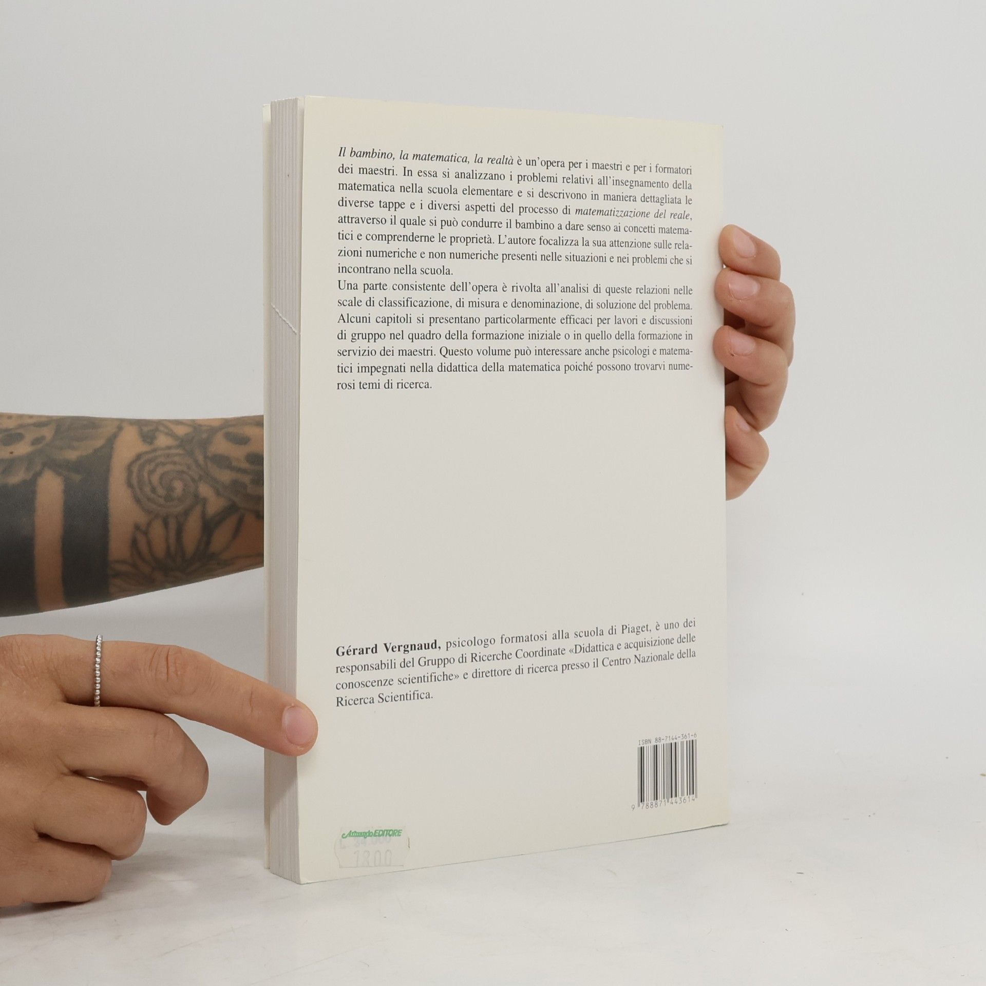 Gérard Vergnaud Scaffale aperto/Didattica: Il bambino, la matematica, la realtà