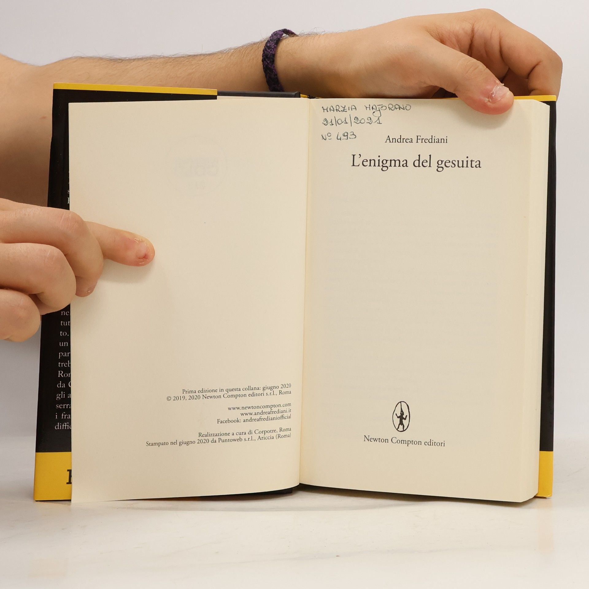 Andrea Frediani L'enigma del gesuita