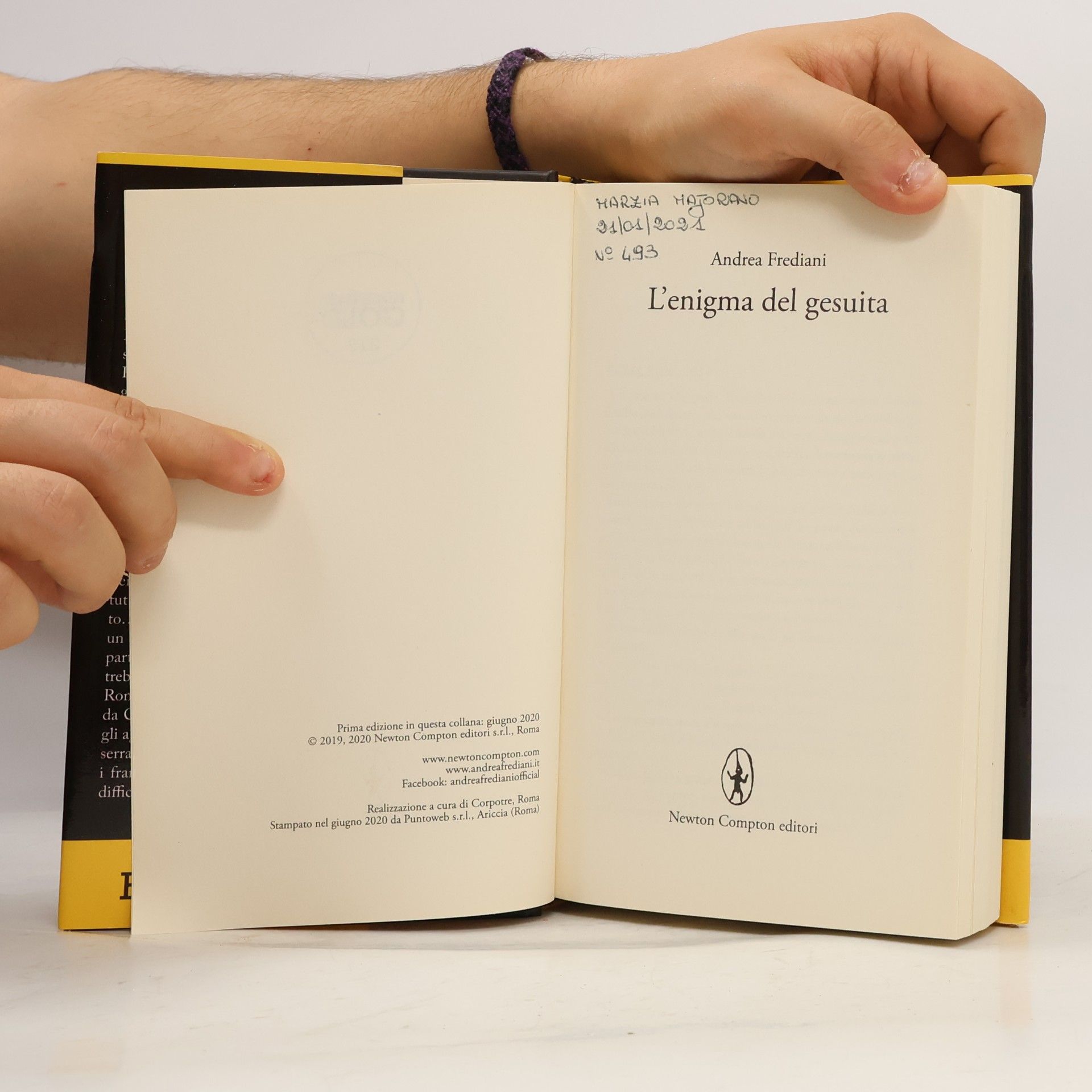 Andrea Frediani L'enigma del gesuita