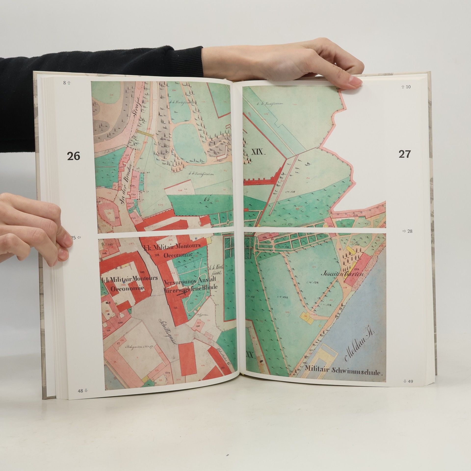 Barbora Lašťovková Plán Prahy a Vyšehradu na základě mapování stabilního katastru (1856)