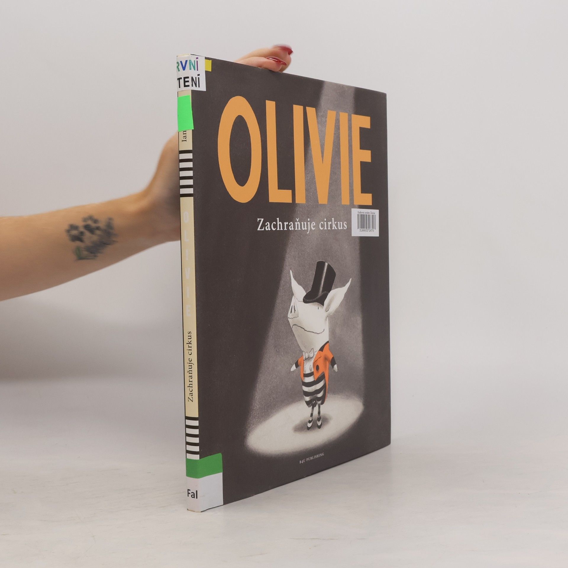 Ian Falconer Olivie: Zachraňuje cirkus