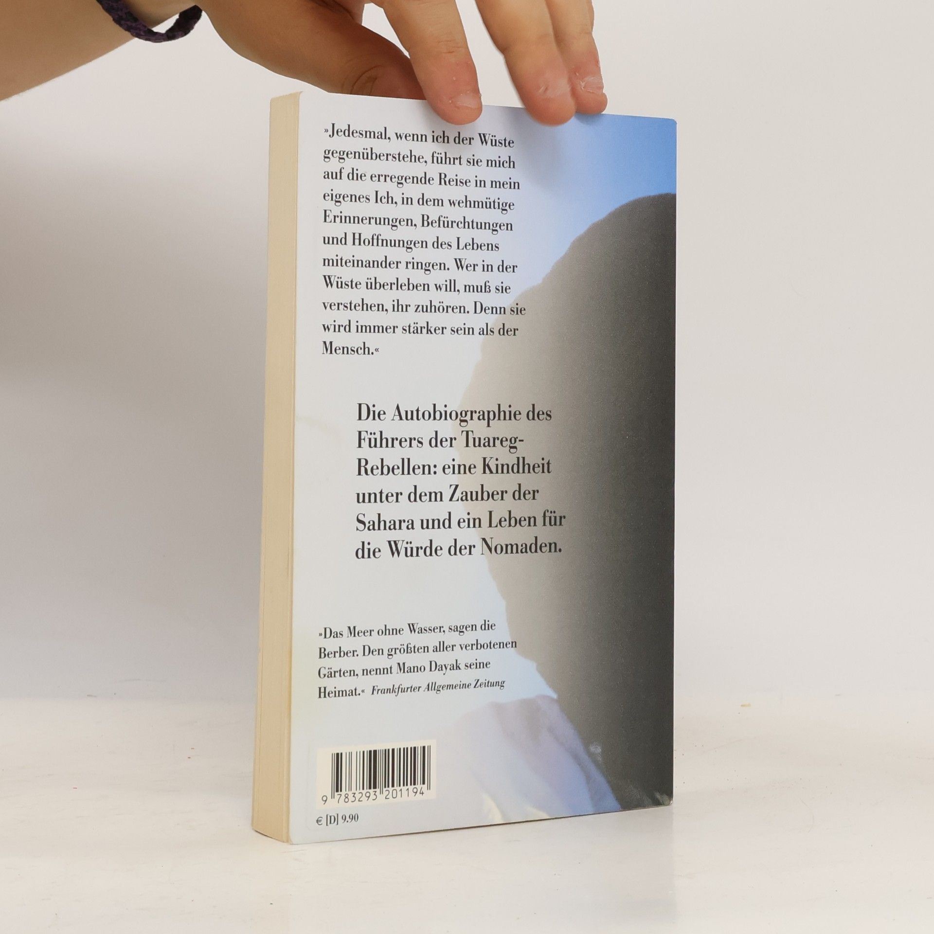 Mano Dayak Geboren mit Sand in den Augen