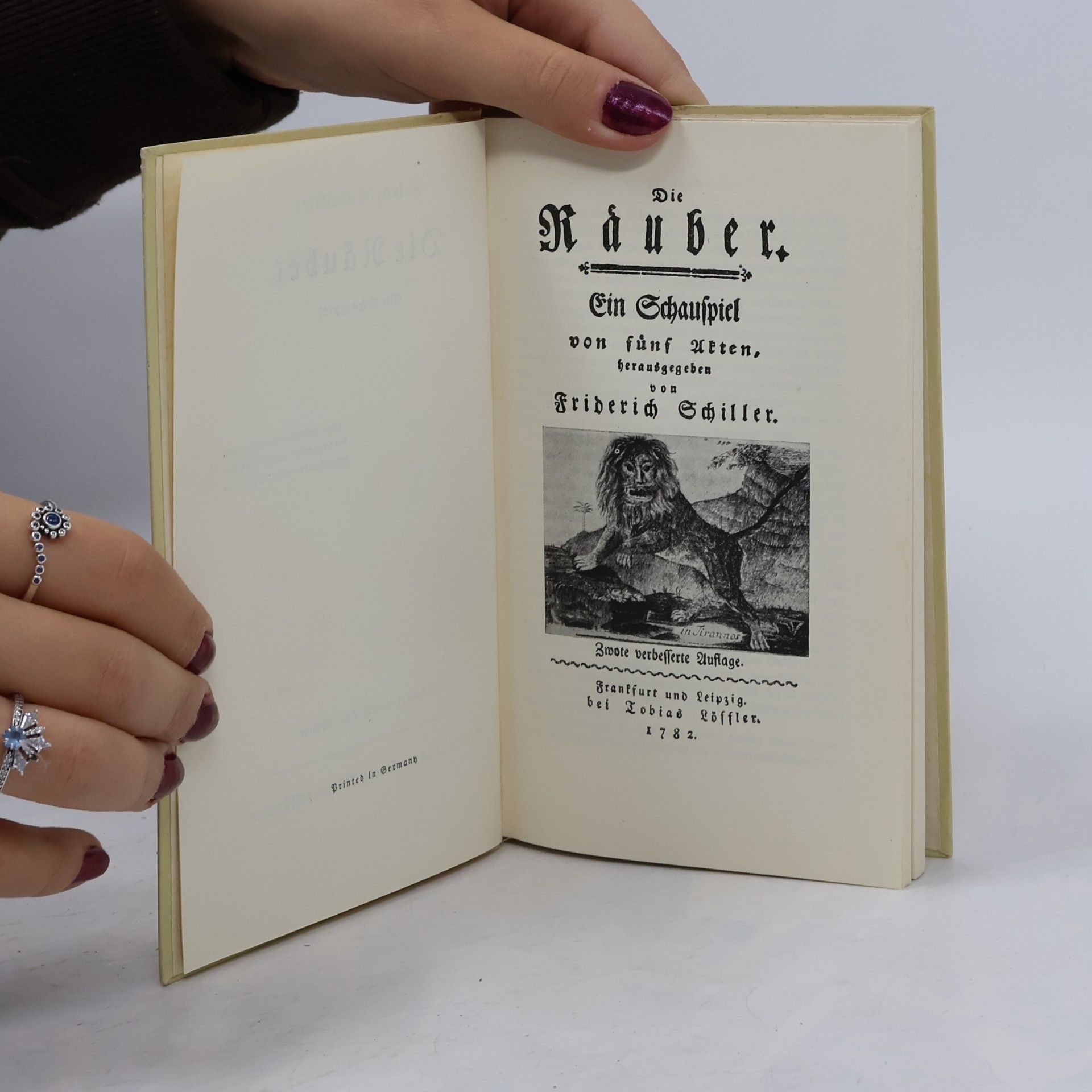 Friedrich Schiller Die Räuber