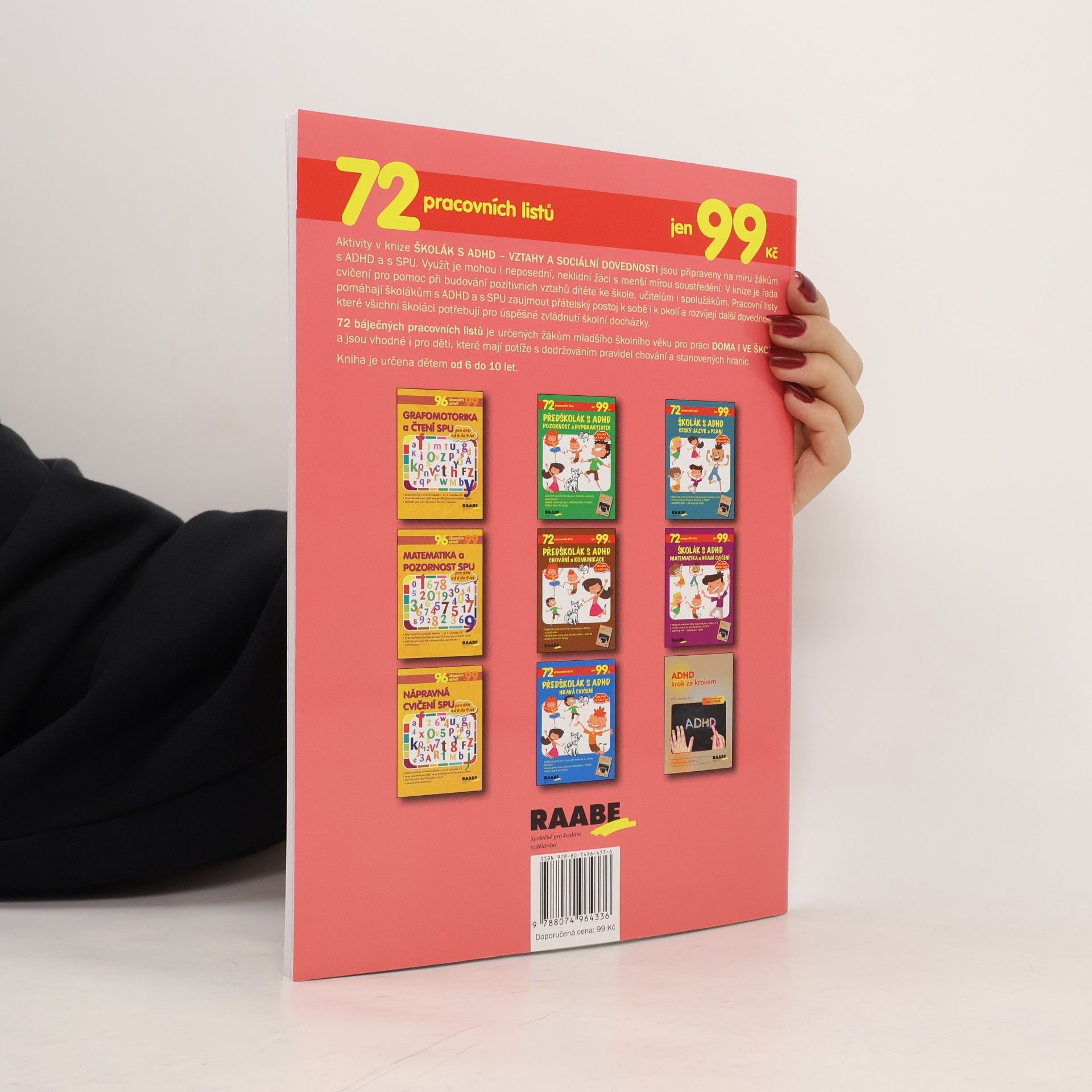 Various authors Školák s ADHD. Vztahy a sociální dovednosti
