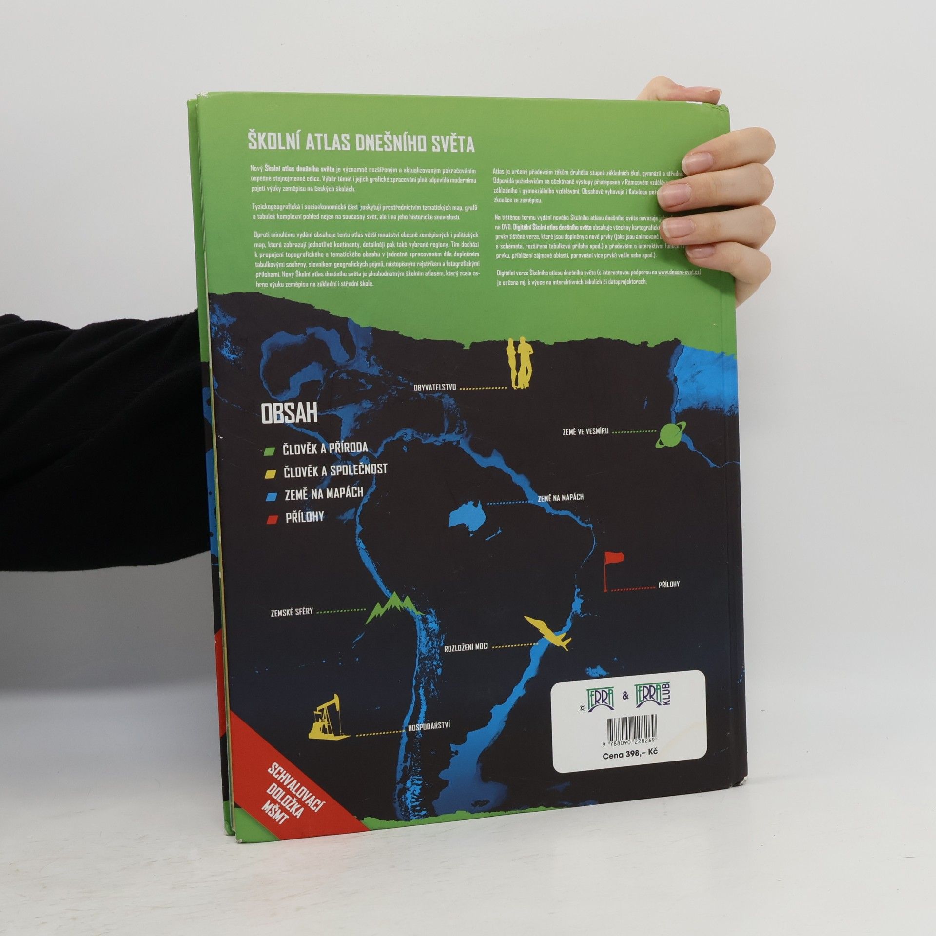 Martin Hanus Školní atlas dnešního světa