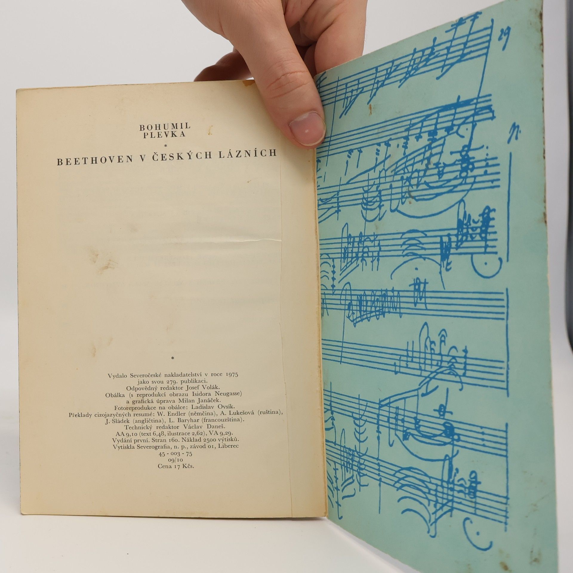 Bohumil Plevka Beethoven v českých lázních