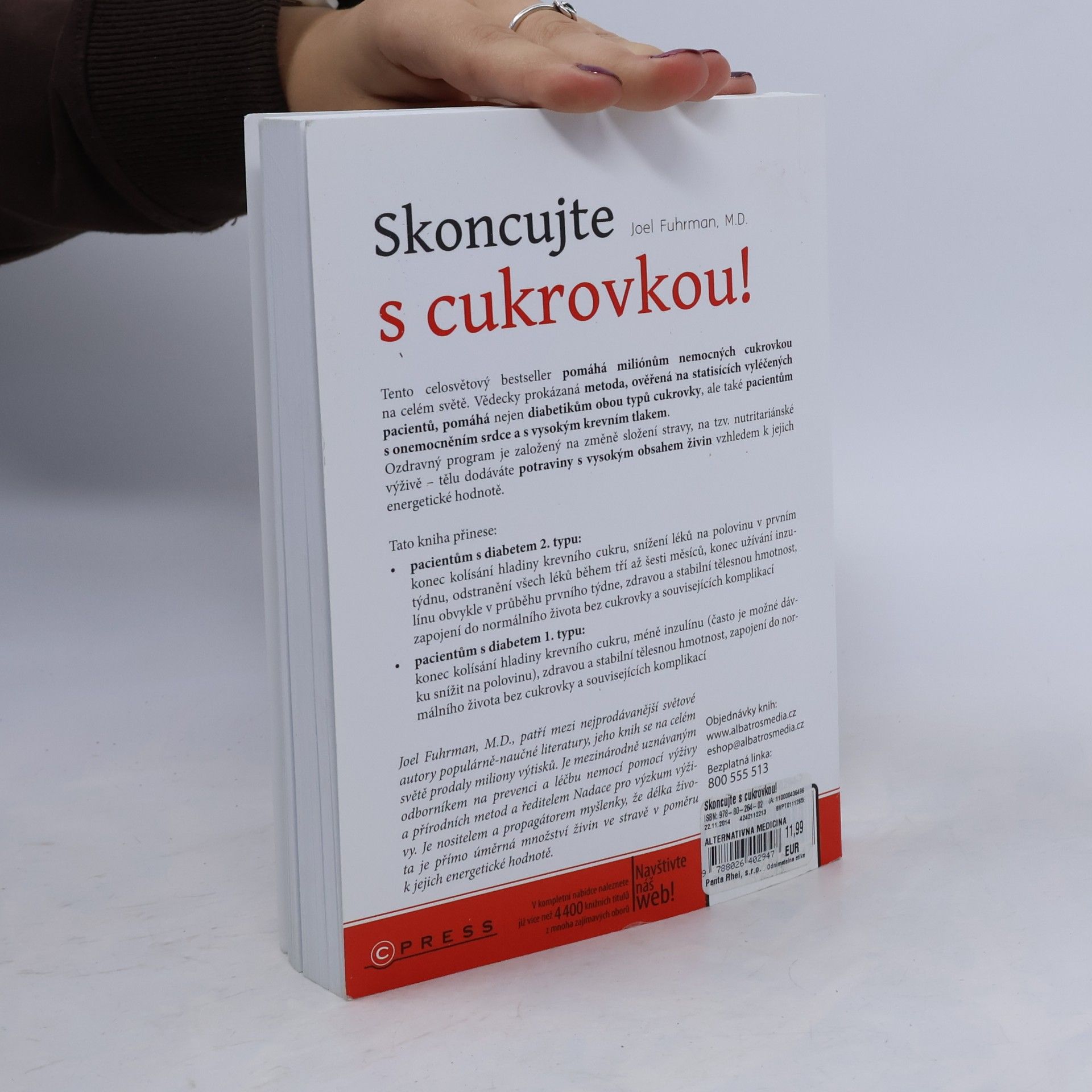 Joel Fuhrman Skoncujte s cukrovkou!