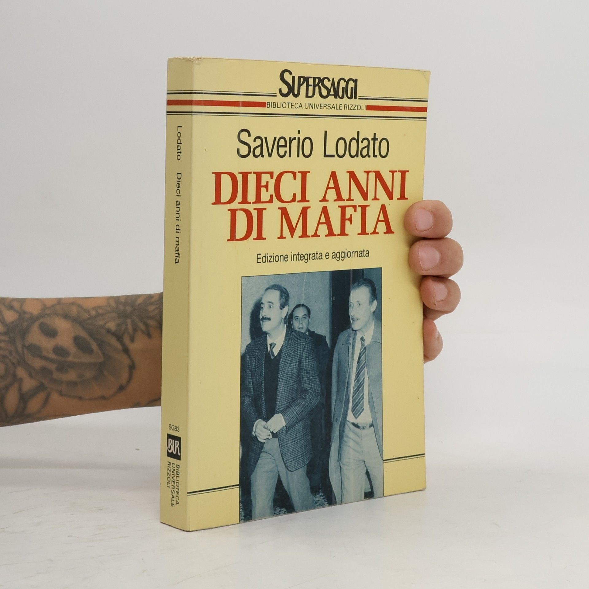 Saviero Lodato Dieci anni di mafia