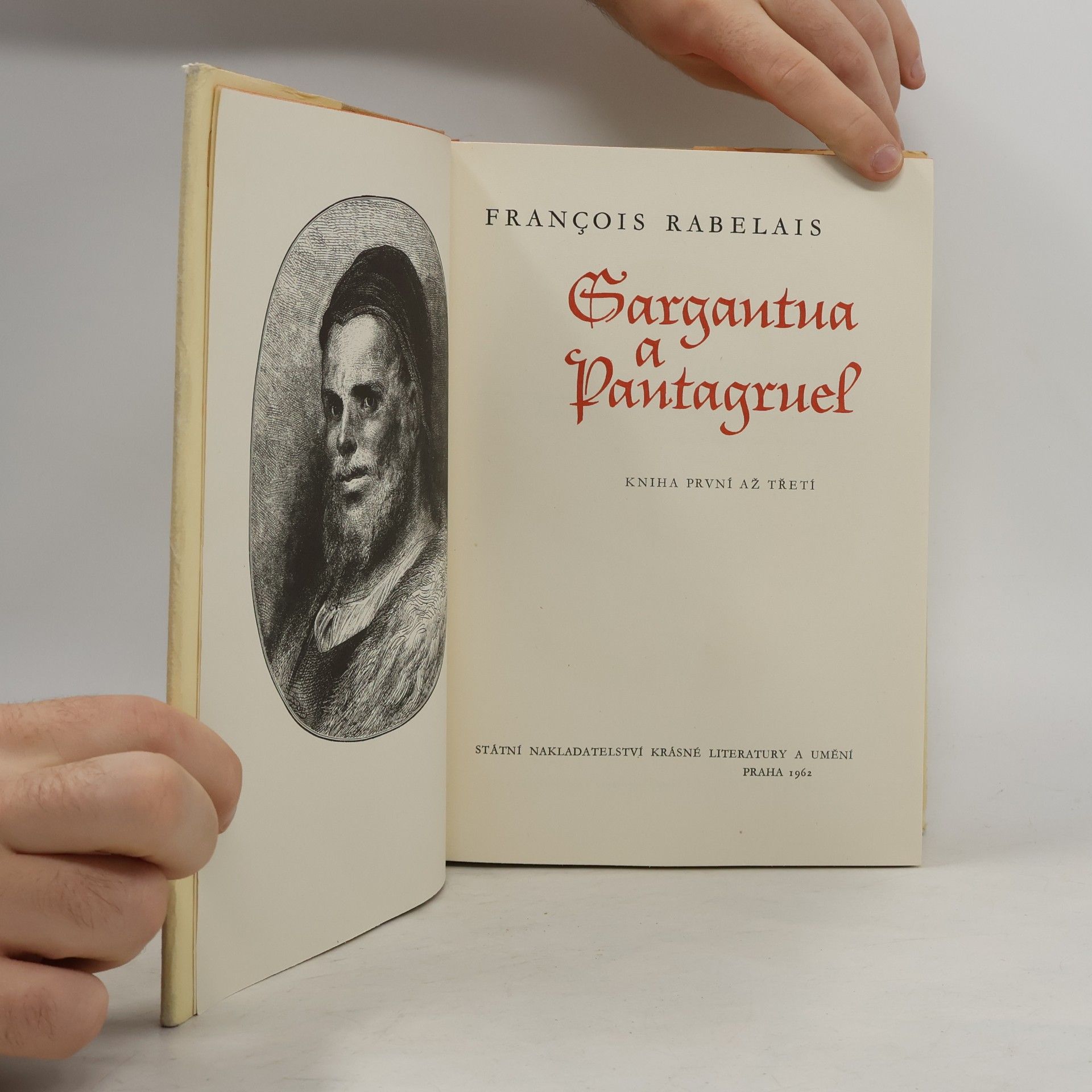 François Rabelais Gargantua a Pantagruel I.-III.
