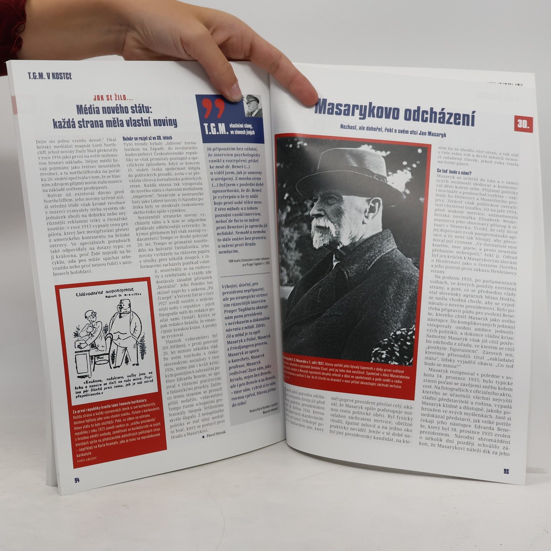 Dagmar Hájková T.G.M. v kostce