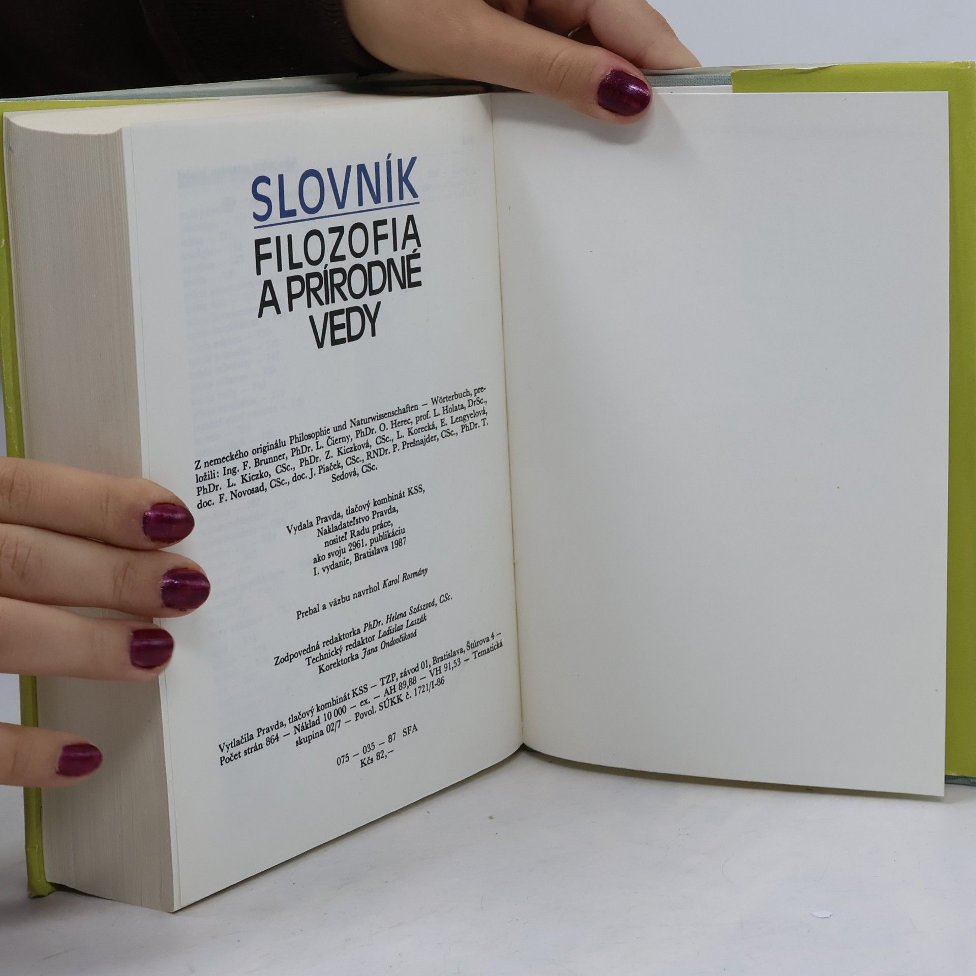 Autorenkollektiv Slovník. Filozofia a prírodné vedy