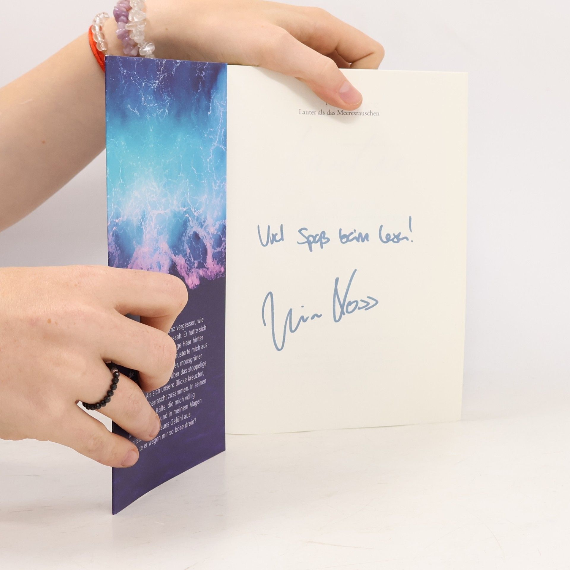 Nina Voss Lauter als das Meeresrauschen