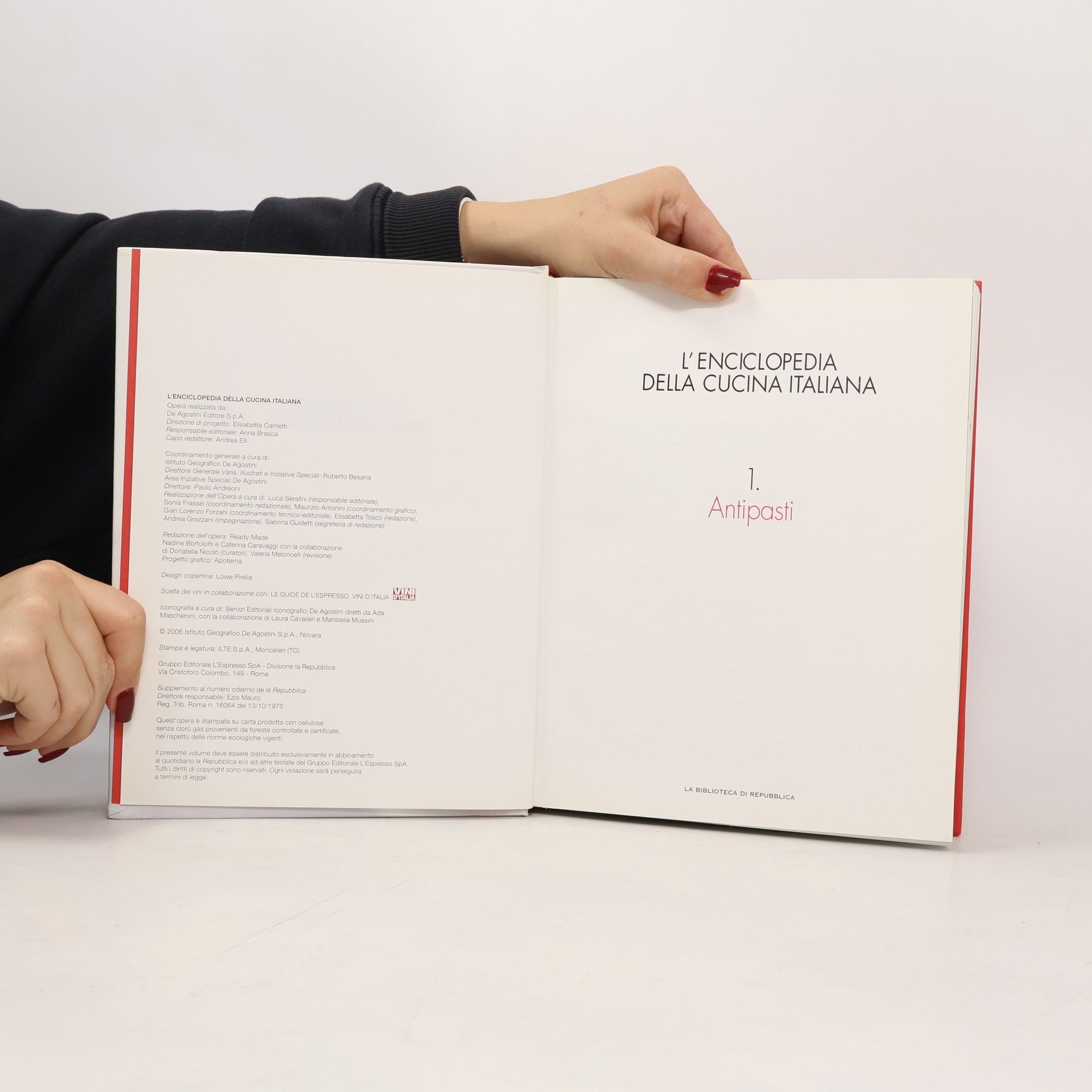 Kolektív autorov L'Enciclopedia della Cucina Italiana