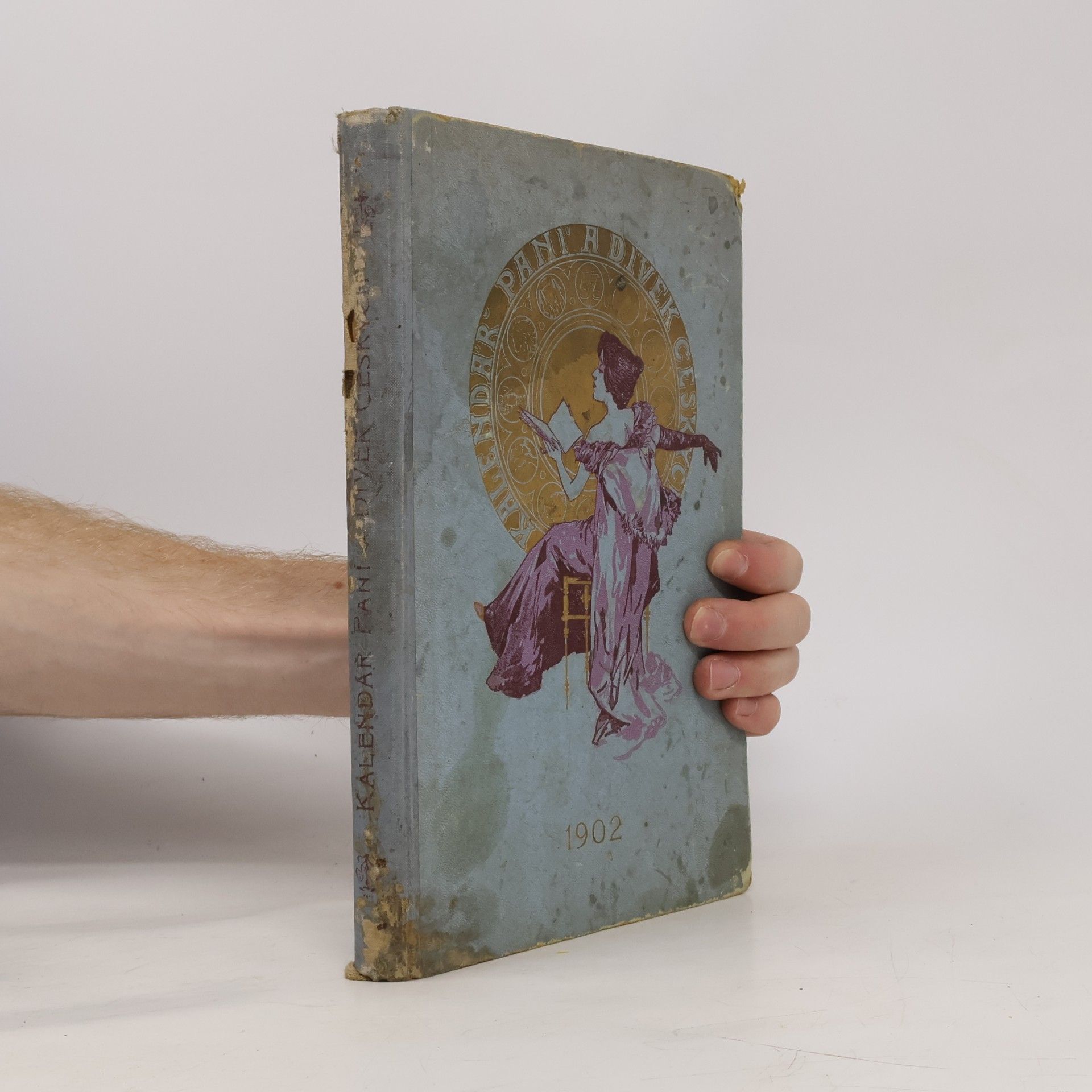 kolektiv KALENDÁŘ PANÍ A DÍVEK ČESKÝCH 1902