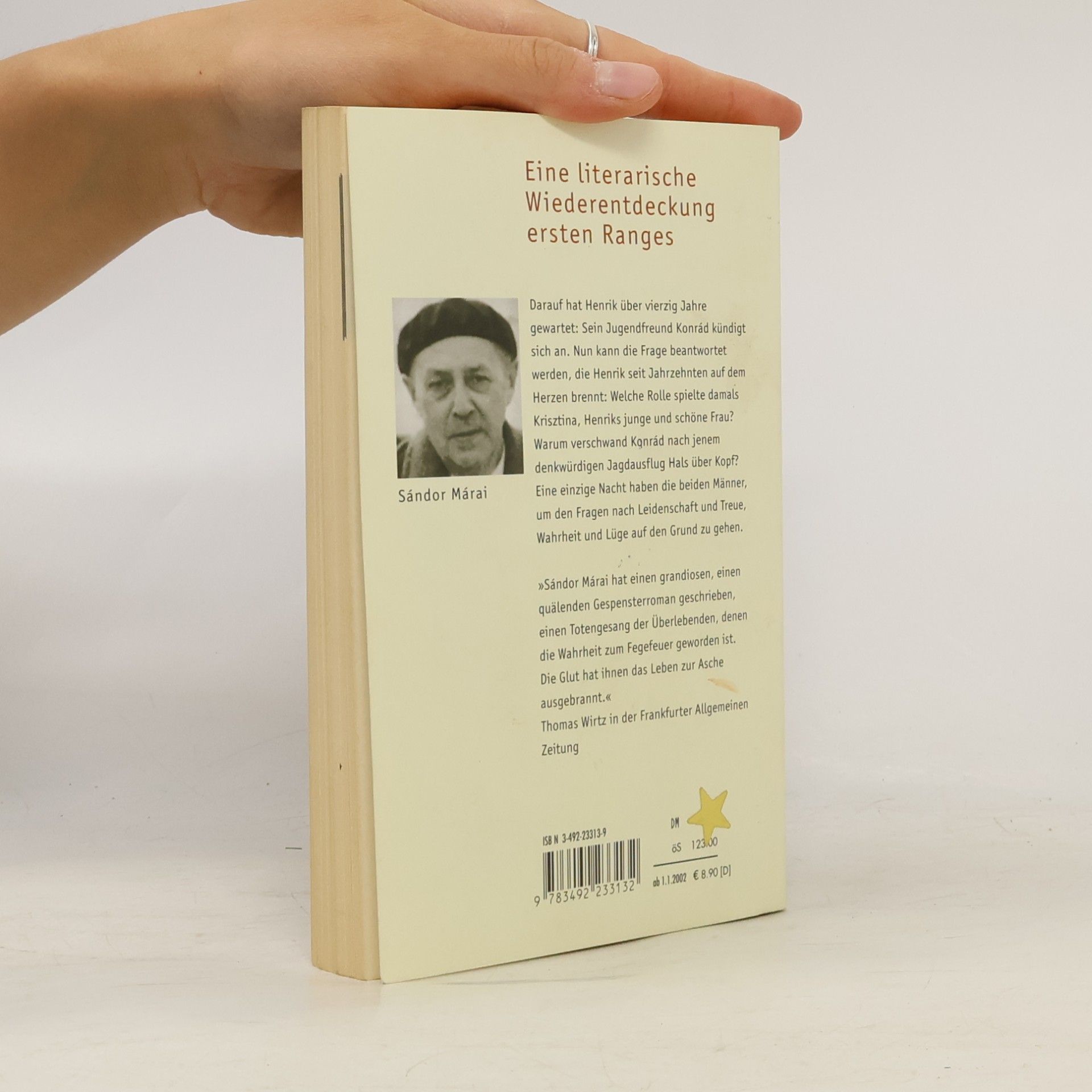 Sándor Márai Die Glut