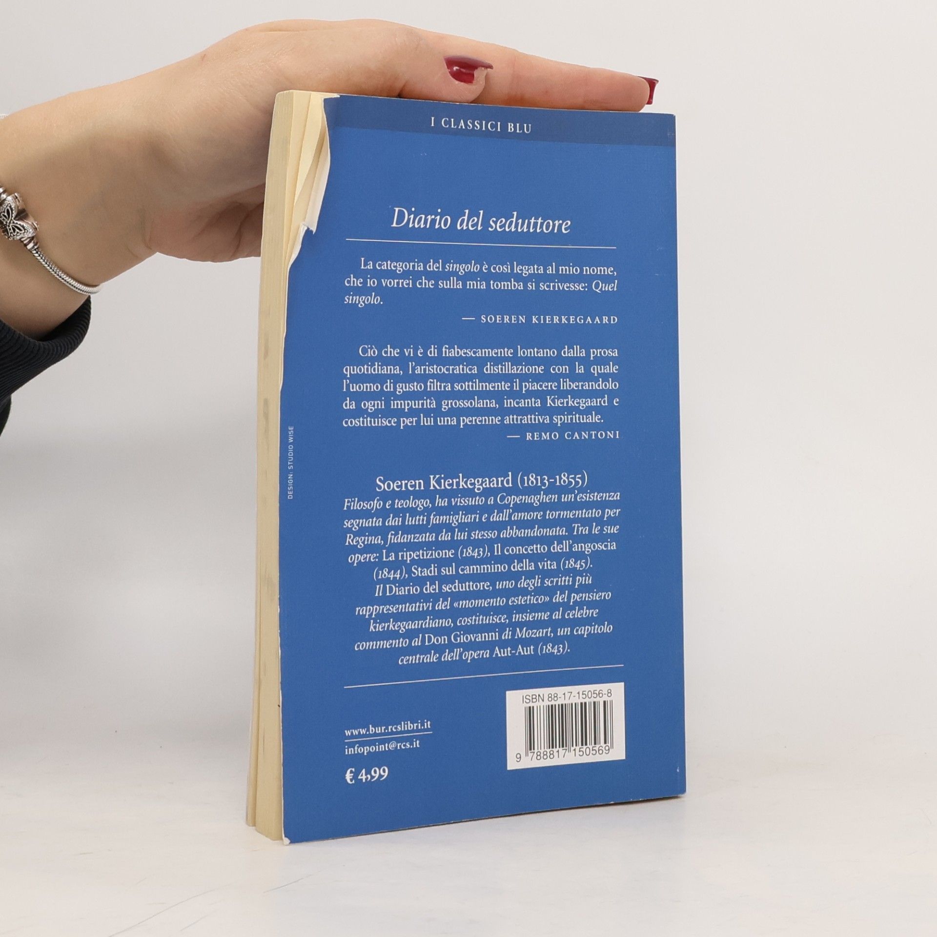 Søren Kierkegaard BUR Superbur classici - 26: Il diario del seduttore
