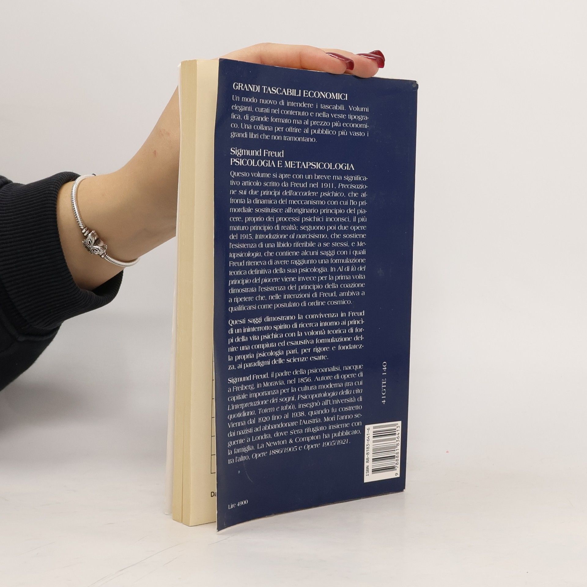 Sigmund Freud Psicologia e metapsicologia