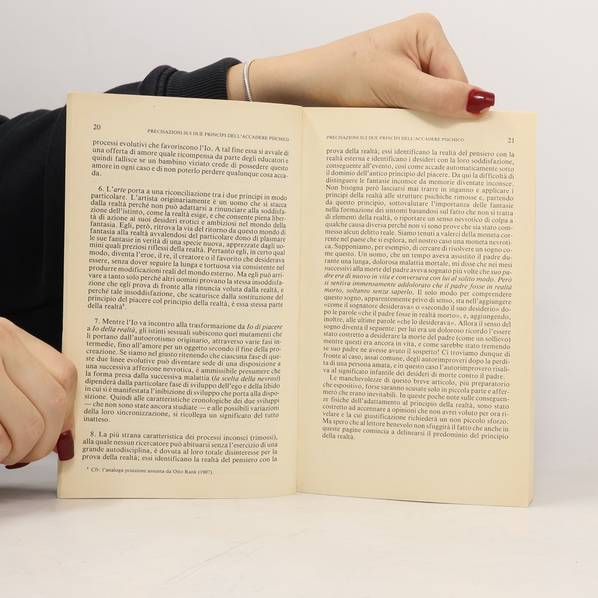 Sigmund Freud Psicologia e metapsicologia