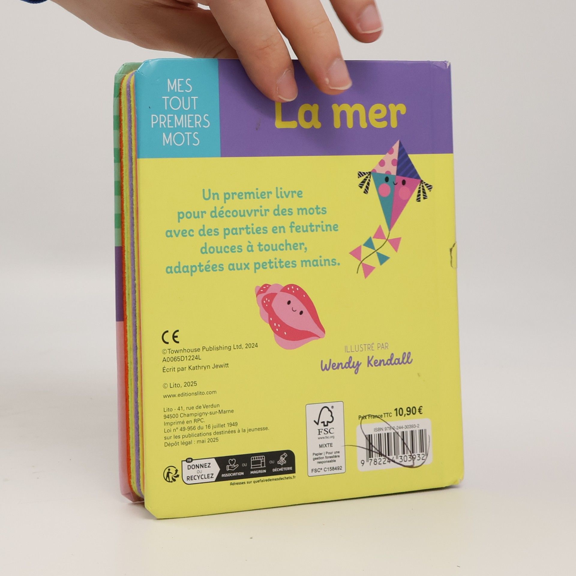 Kathryn Jewitt Mes tout premiers mots: La mer