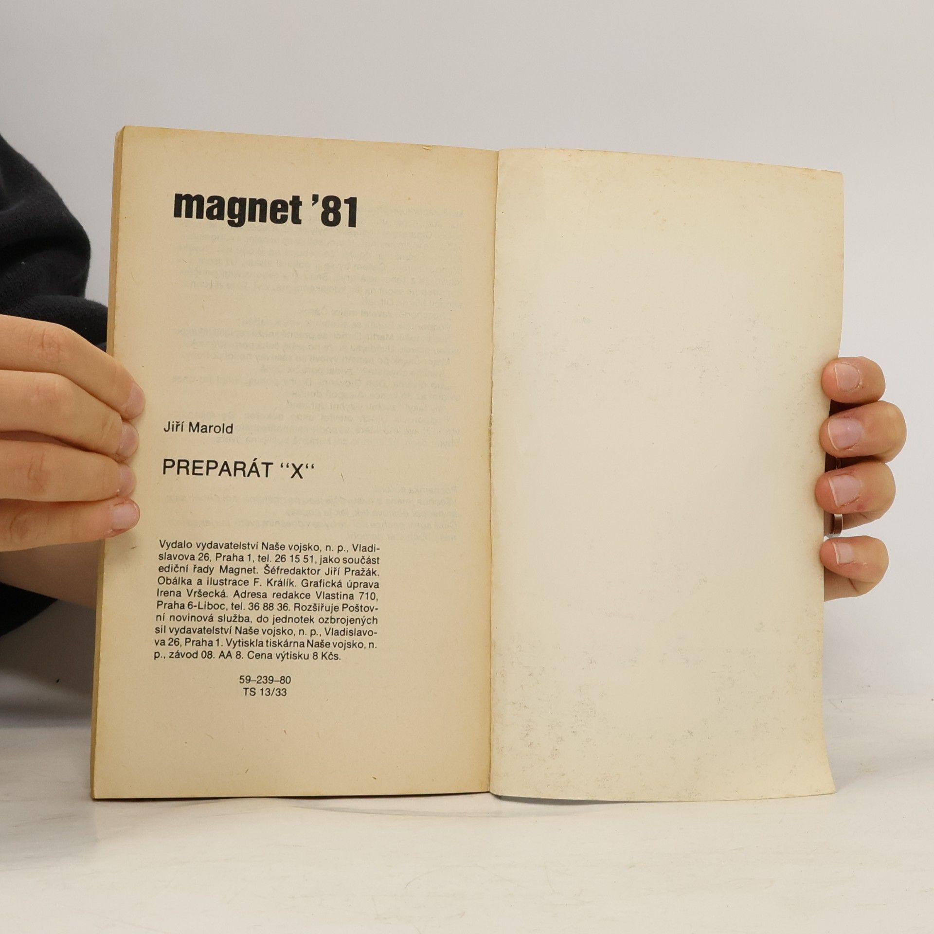 Jiří Marold Preparát "X"