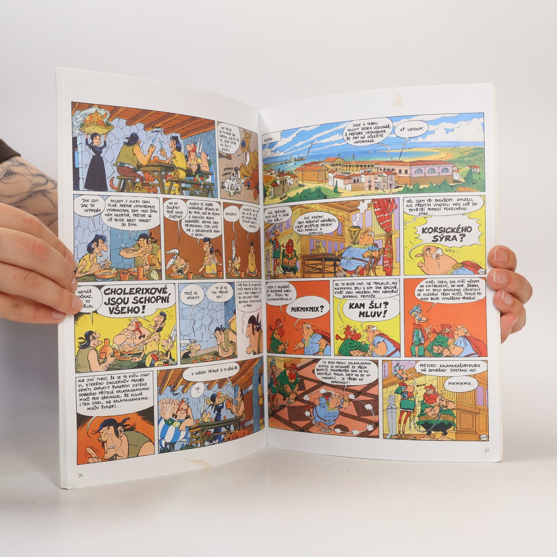 René Goscinny Asterix na Korsice