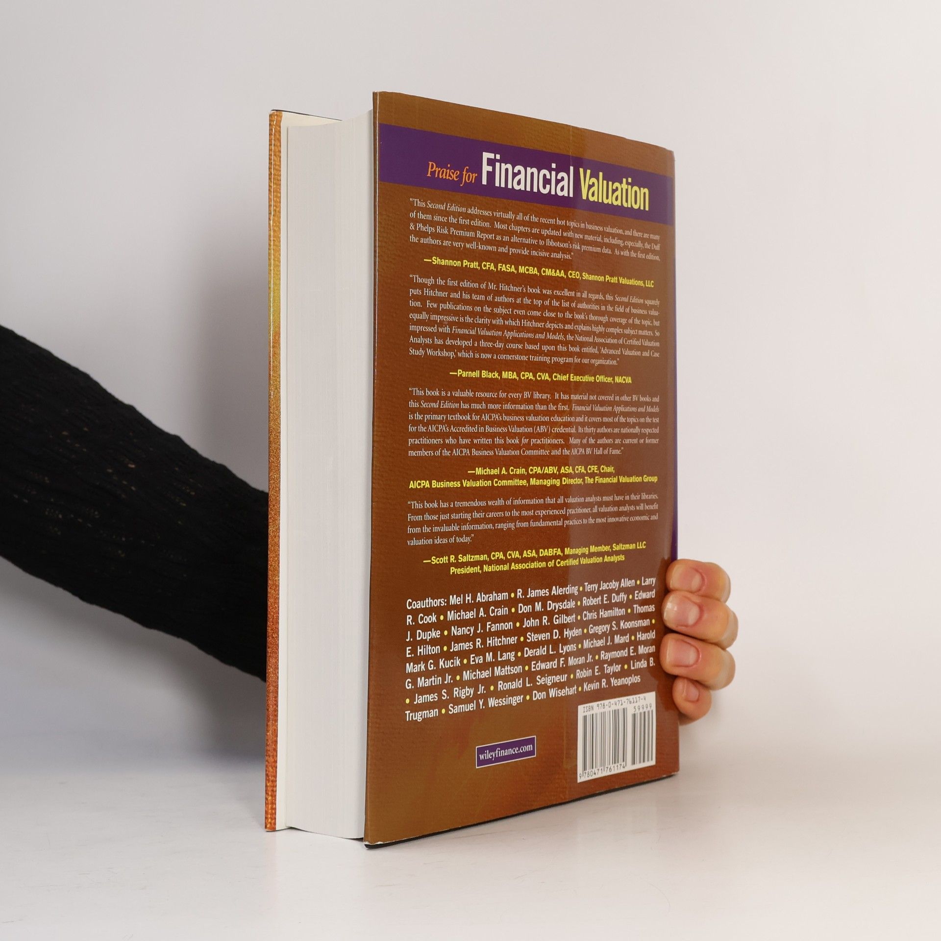 James R. Hitchner Wiley Finance: Financial Valuation