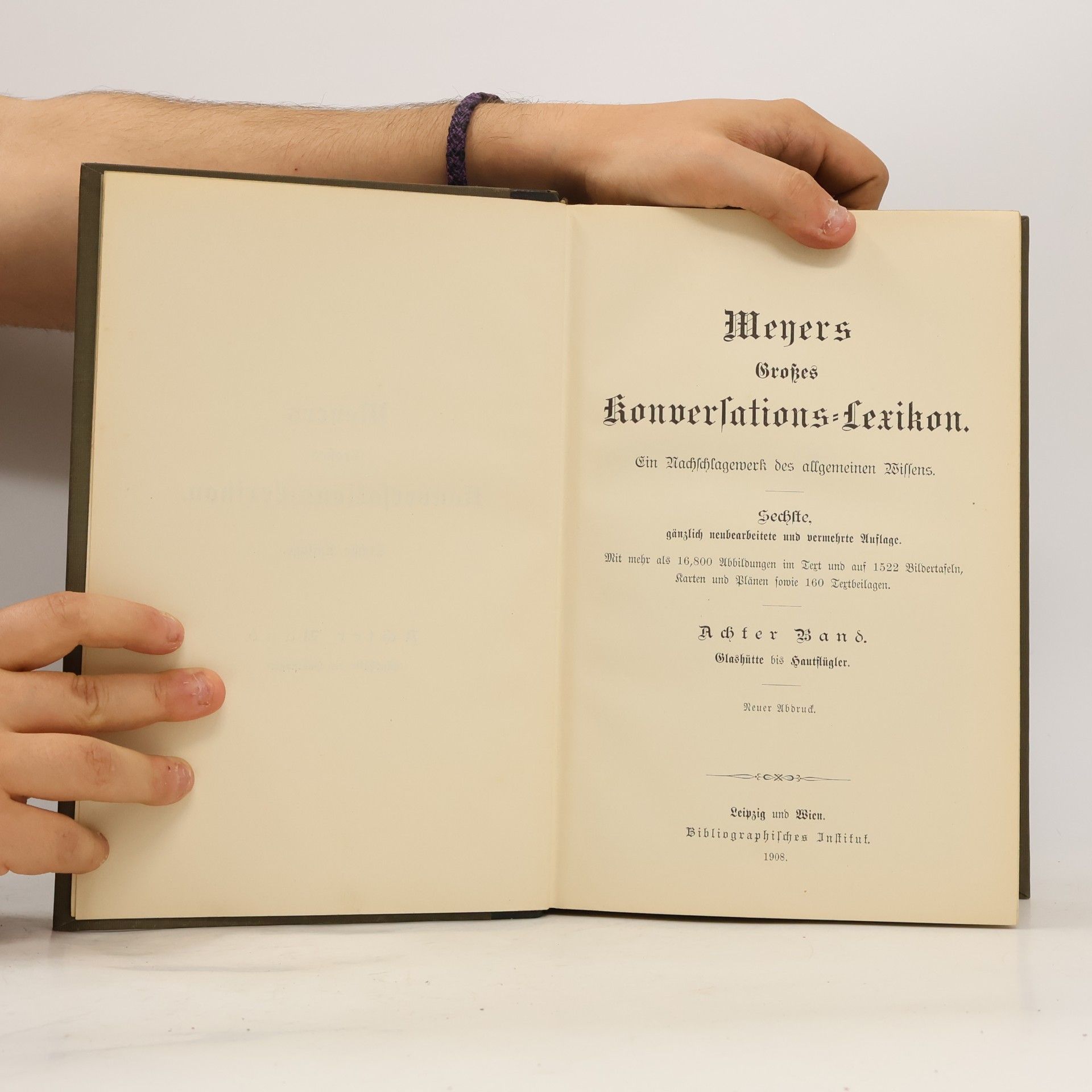 Autorenkollektiv Meyers Großes Konversations-Lexikon 8