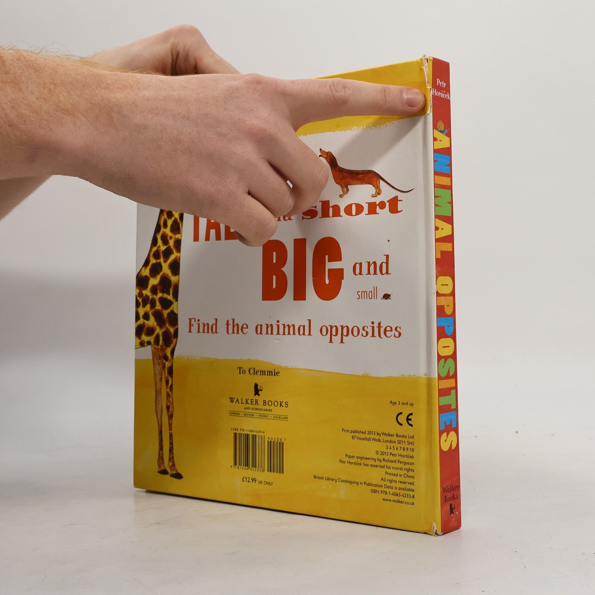 Petr Horác̆ek Animal opposites : a pop-up book