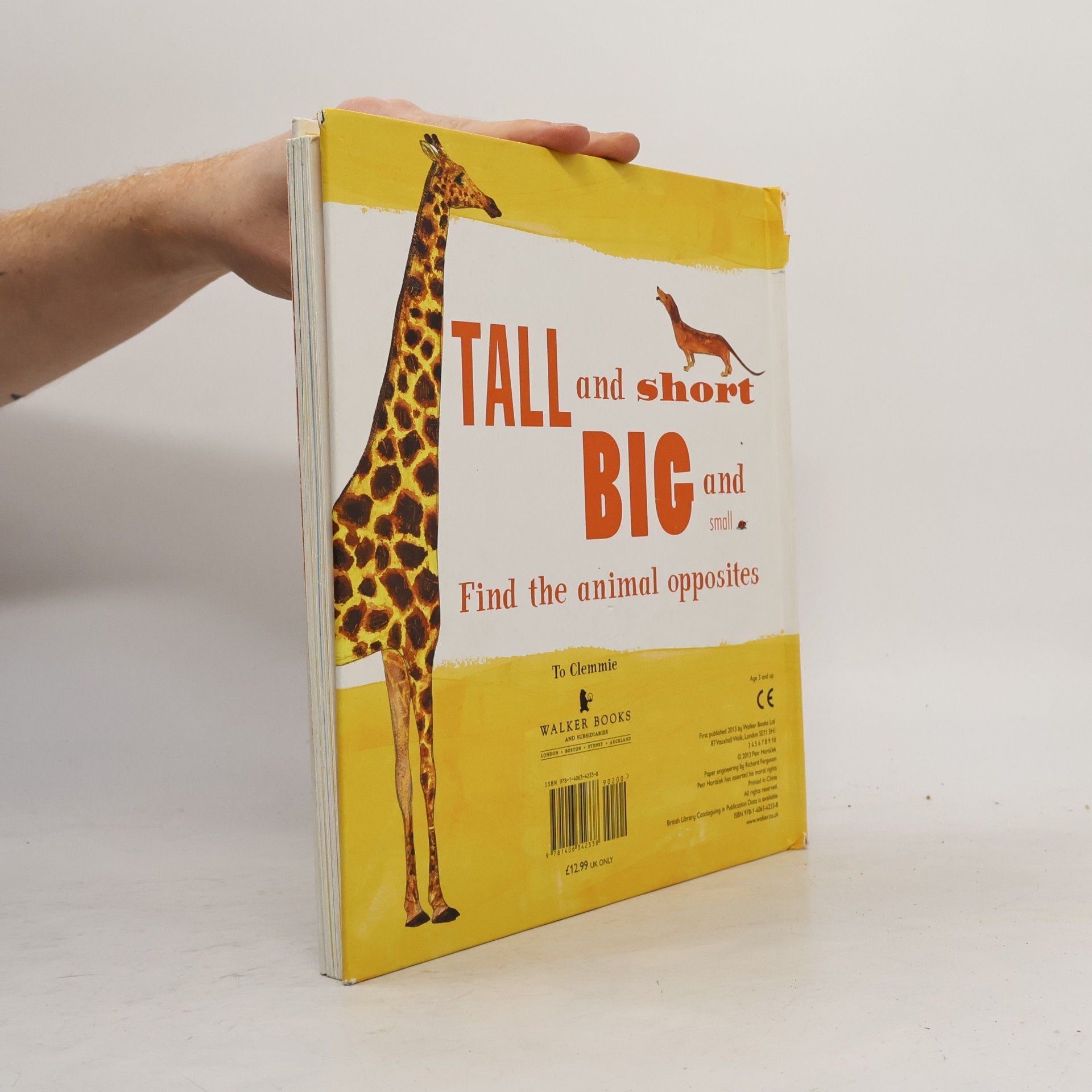 Petr Horác̆ek Animal opposites : a pop-up book