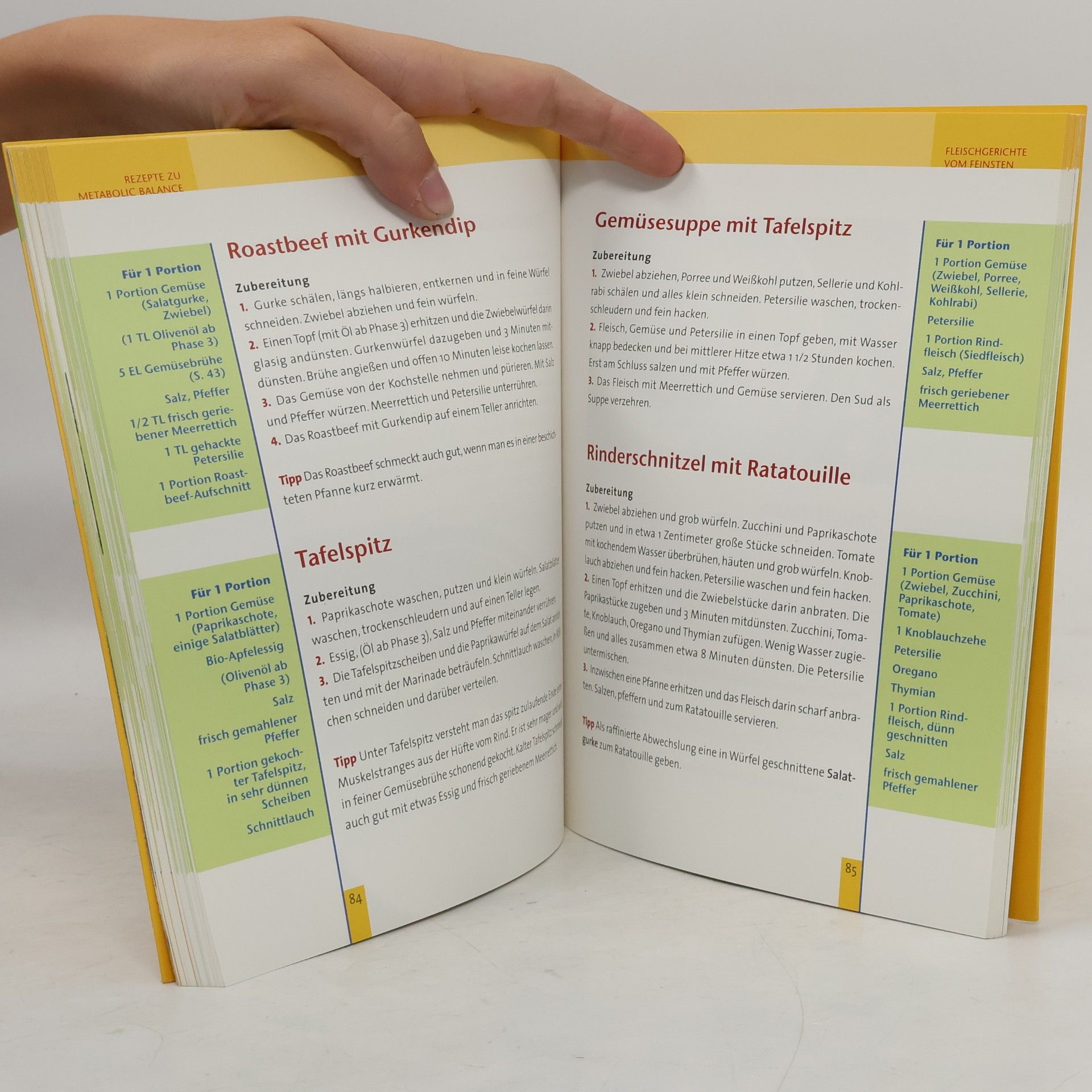 Wolf Funfack Metabolic balance: das Kochbuch