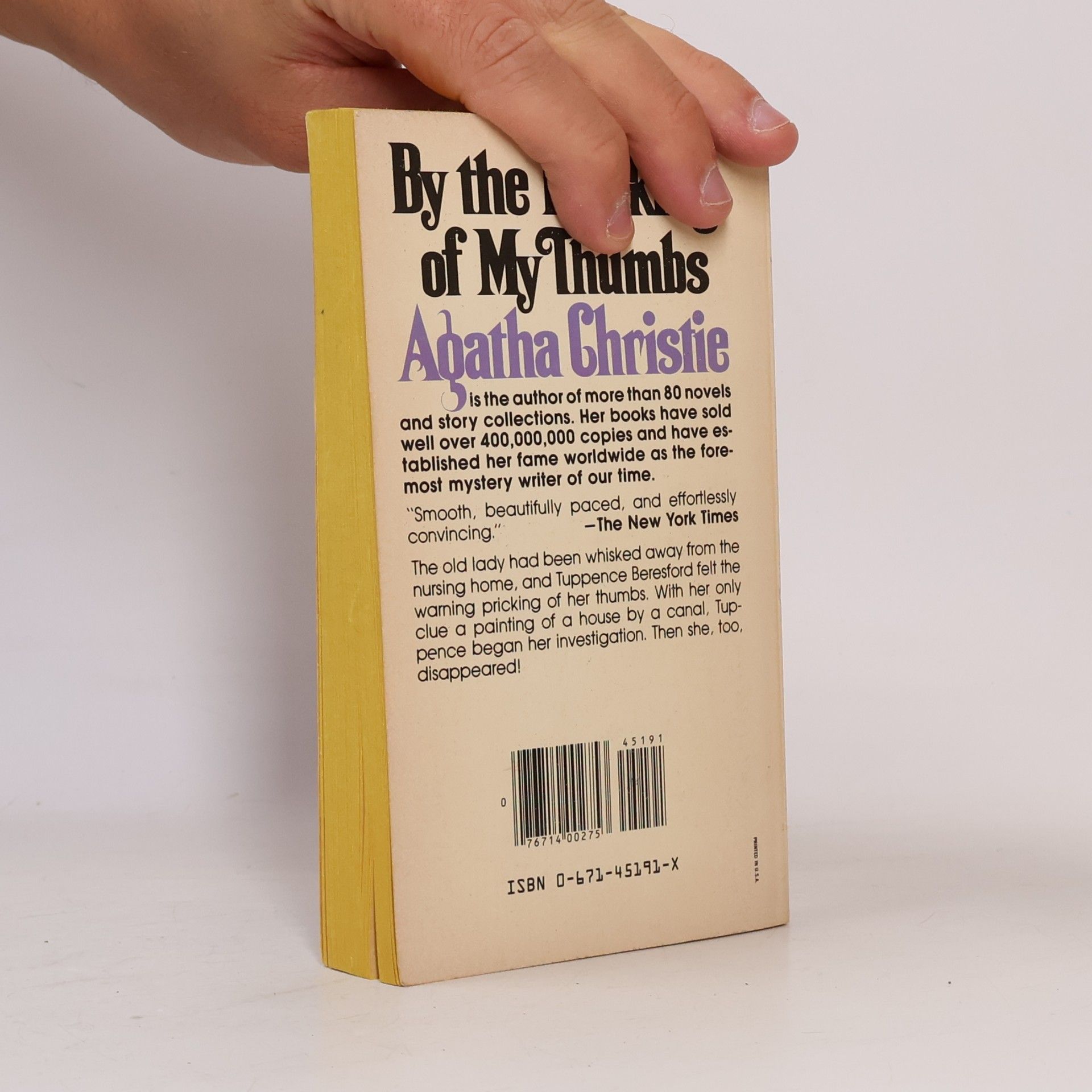 Agatha Christie By the Pricking of My Thumbs