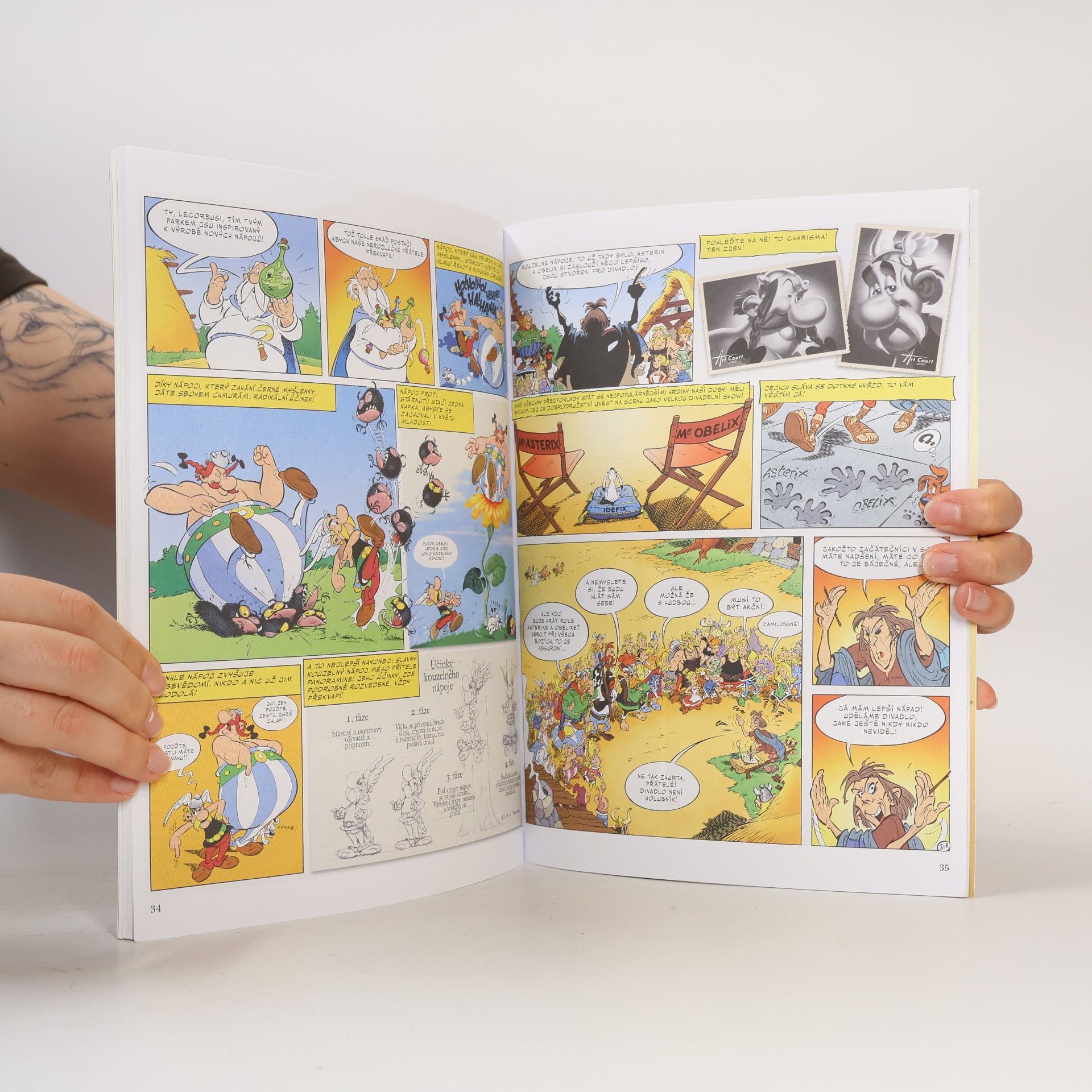 René Goscinny Narozeniny Asterixe a Obelixe. Zlatá kniha