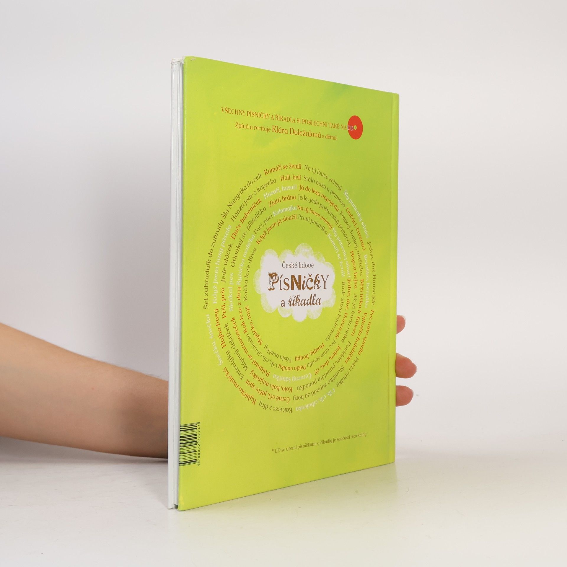 Various authors České lidové písničky a říkadla