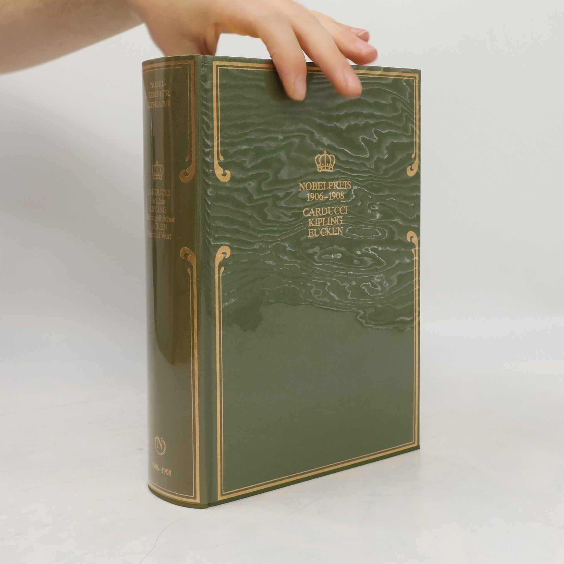 Nobel Preis 1906-1908. Carducci, Kipling, Eucken