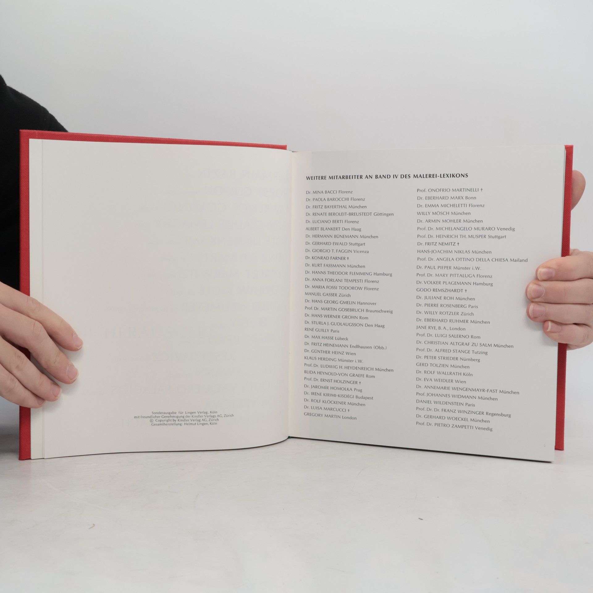 Various authors Kindlers Malerei Lexikon. Band IV