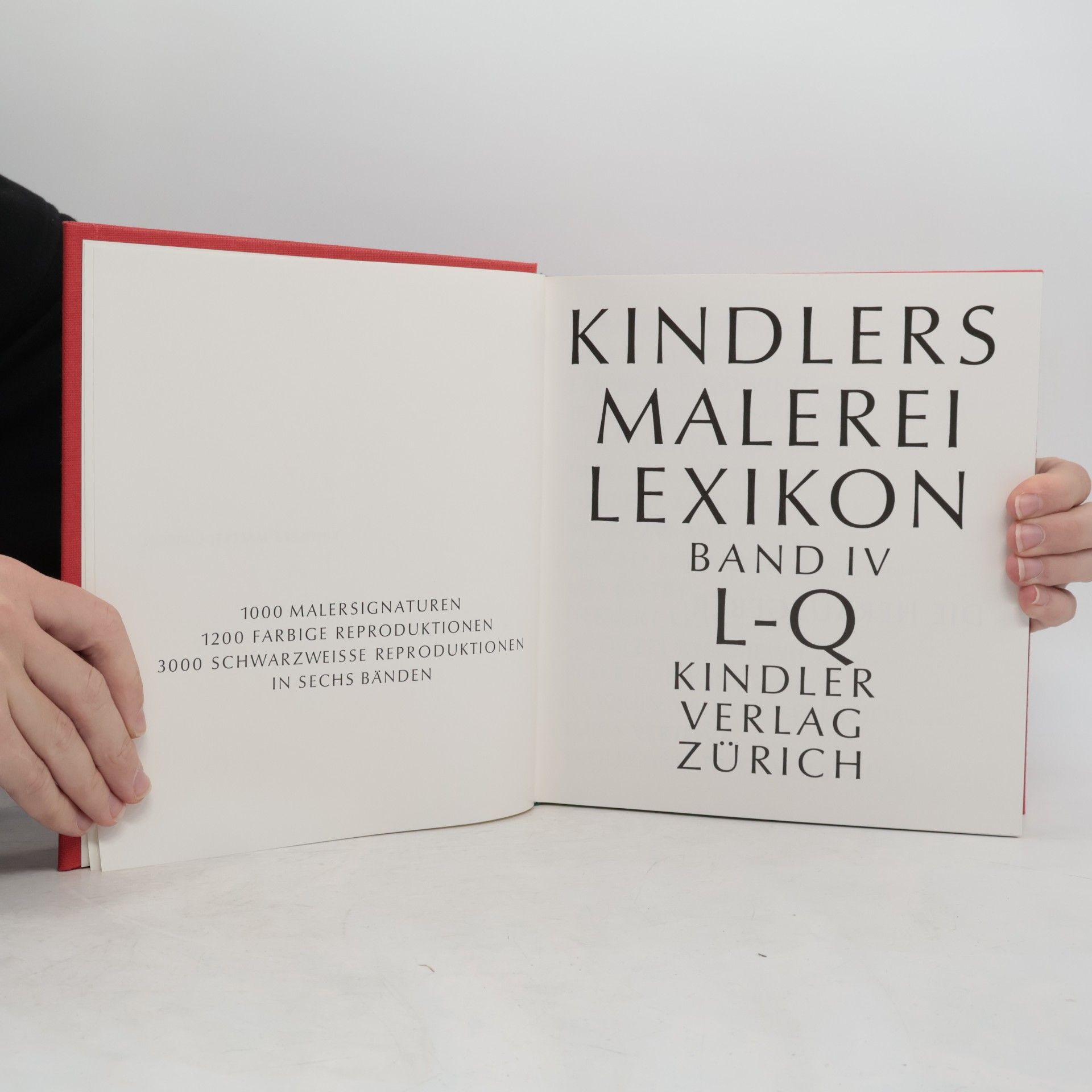 Various authors Kindlers Malerei Lexikon. Band IV