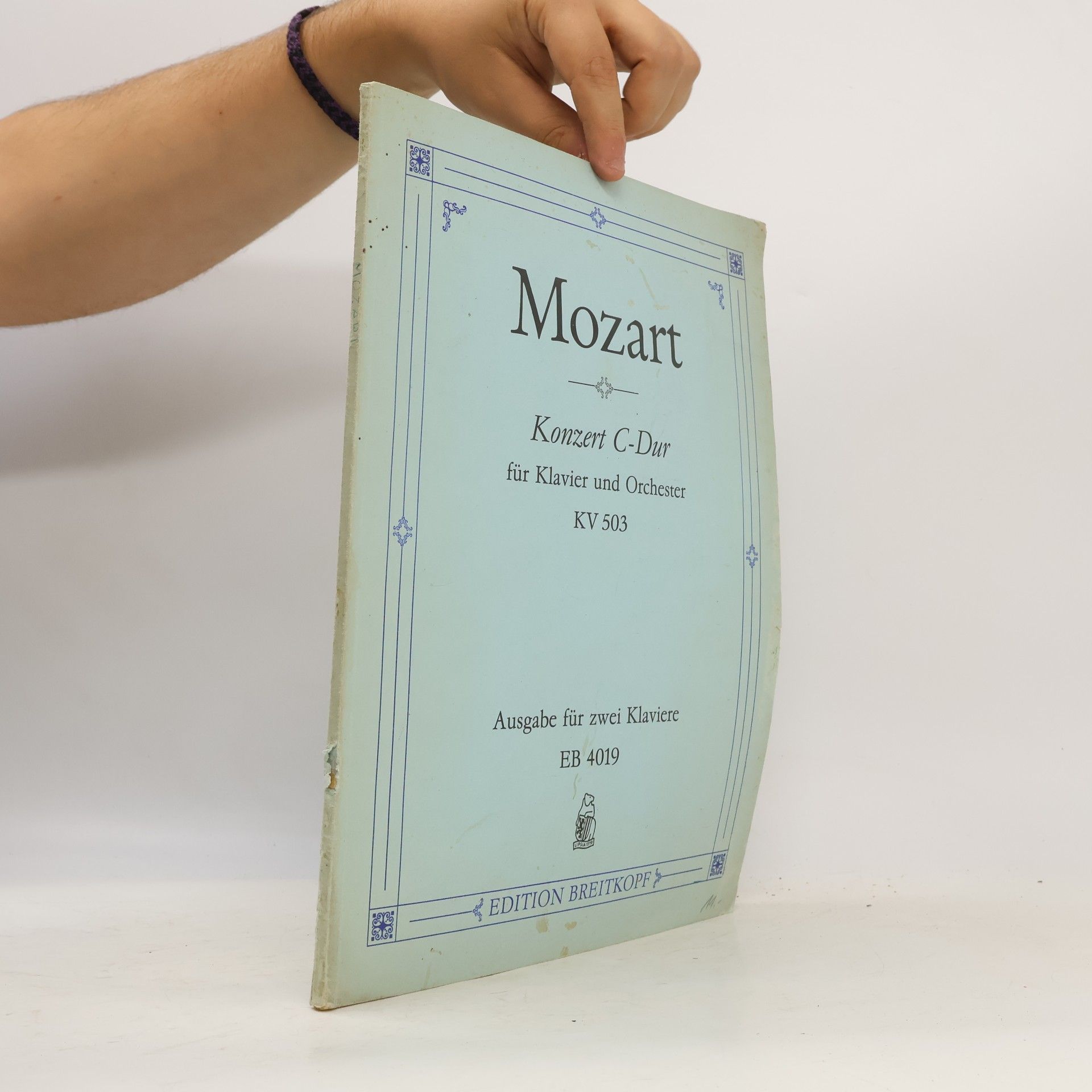 Wolfgang Amadeus Mozart Mozart. Konzert C-Dur für Klavier und Orchester KV 503