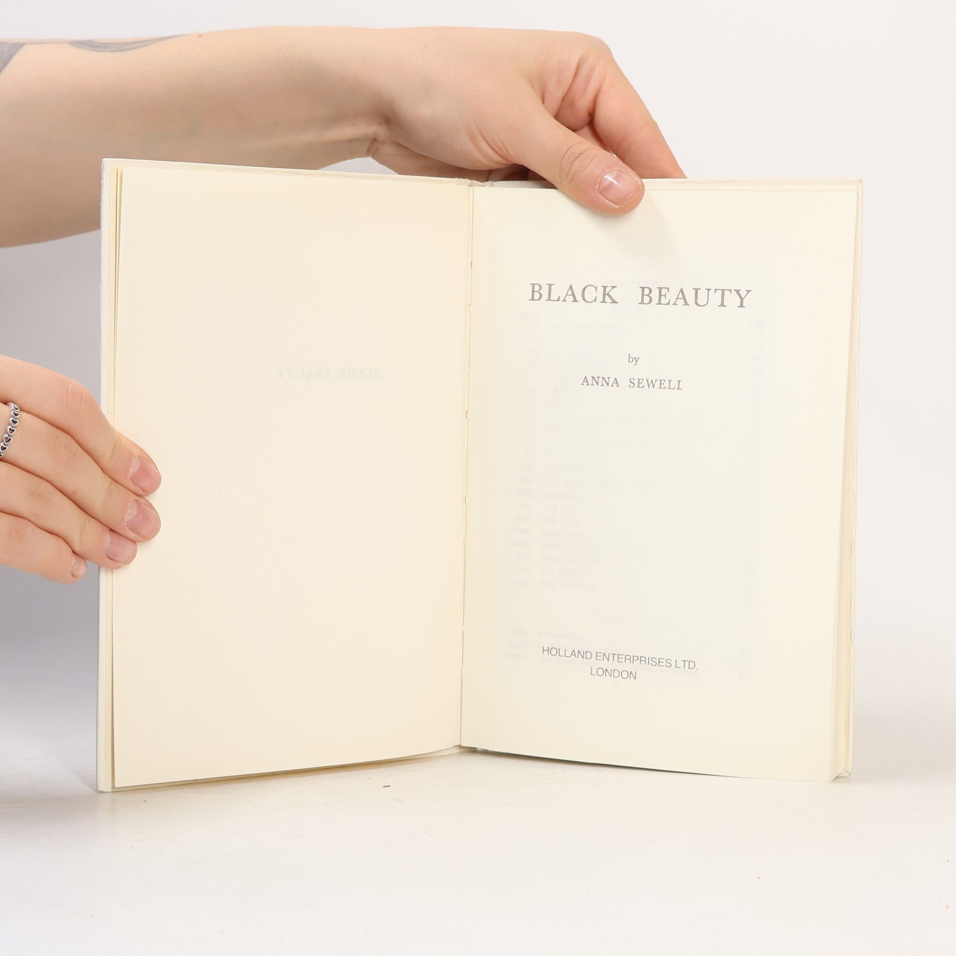 Anna Sewell Black Beauty