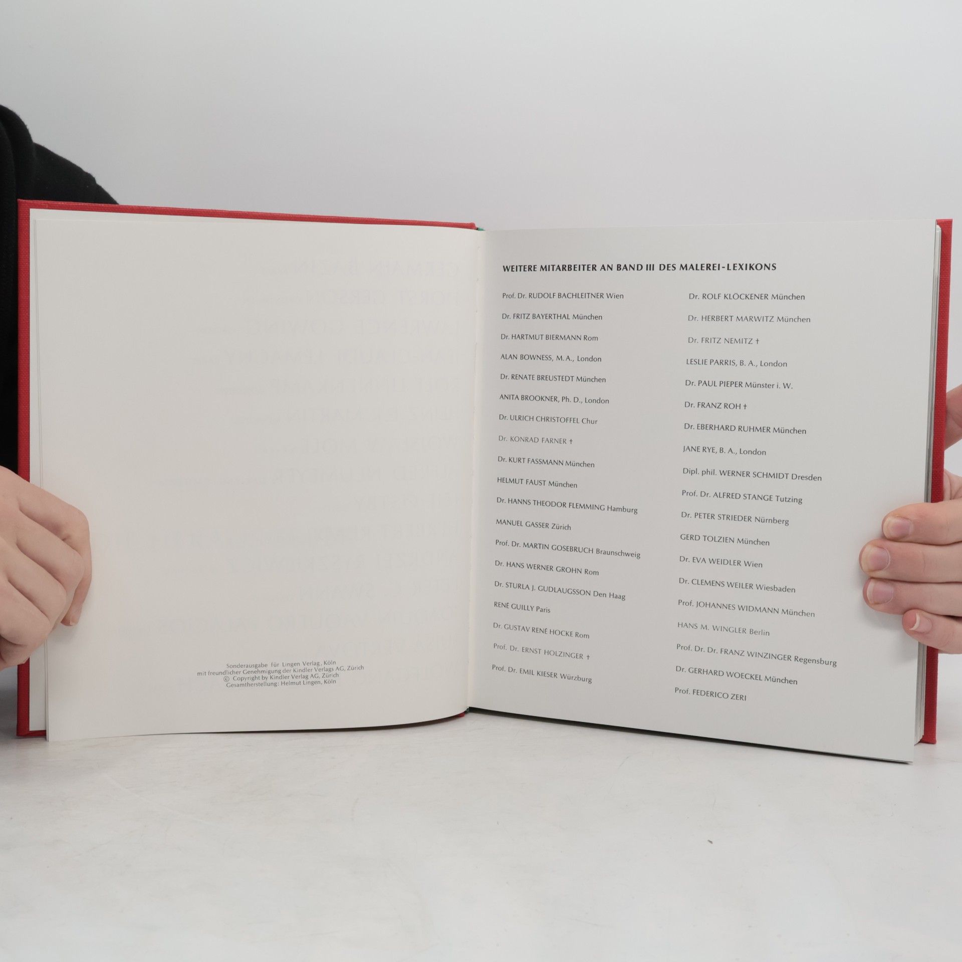 Autorenkollektiv Kindlers Malerei Lexikon III. H-K