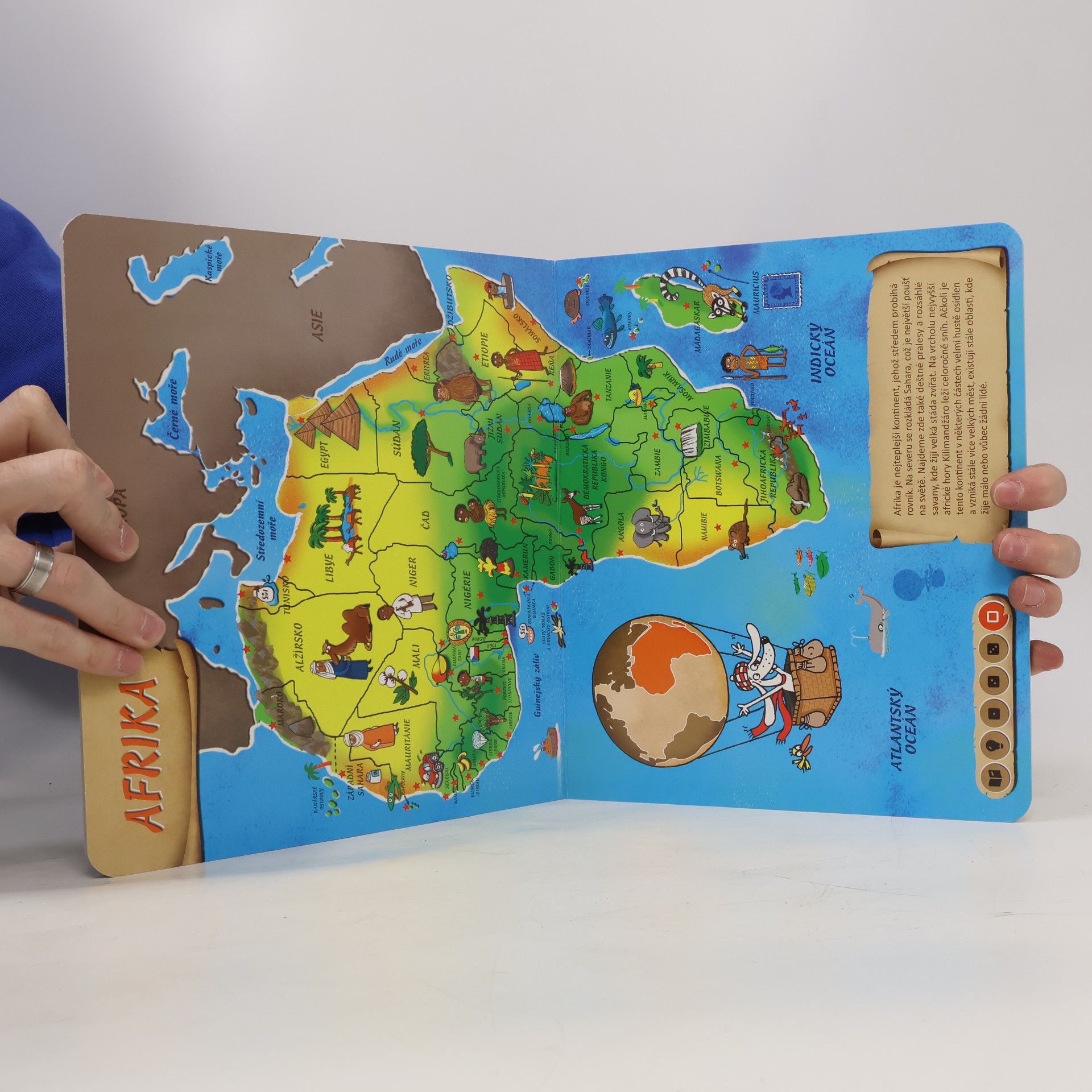 Tereza Kocová Atlas světa. Interaktivní mluvící kniha