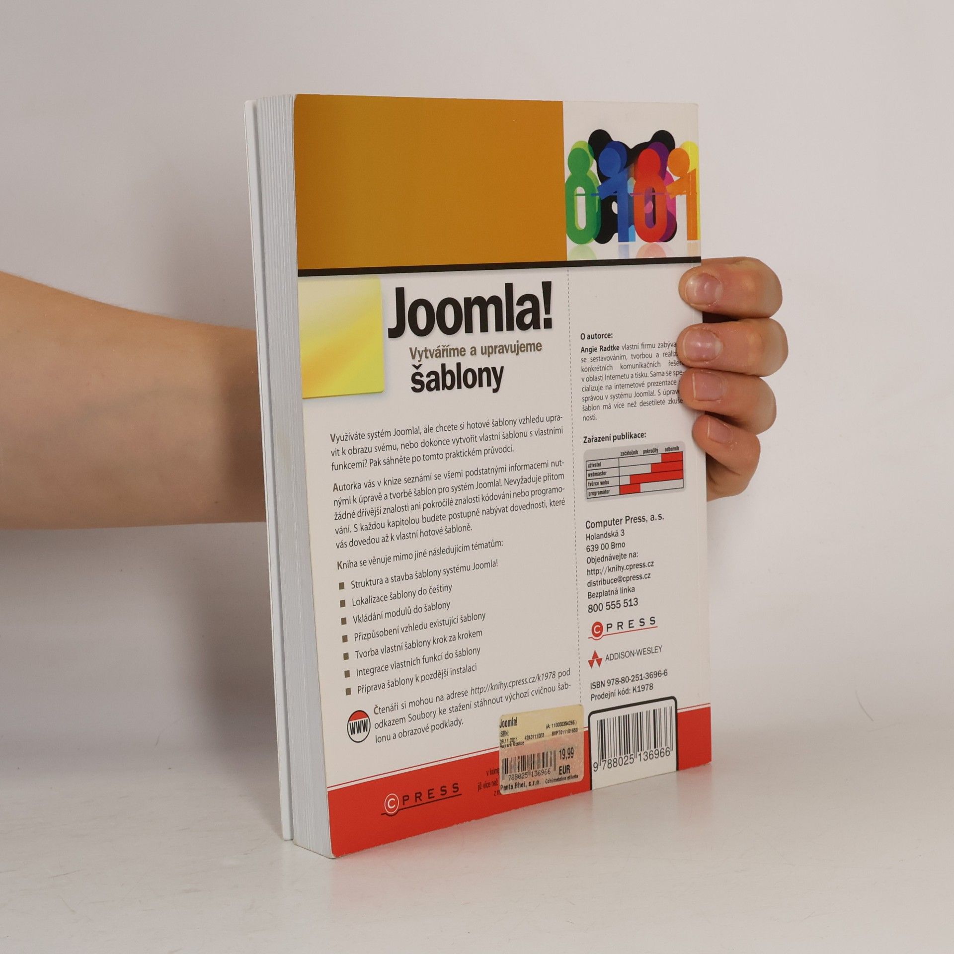 Angie Radtke Joomla! Vytváříme a upravujeme šablony