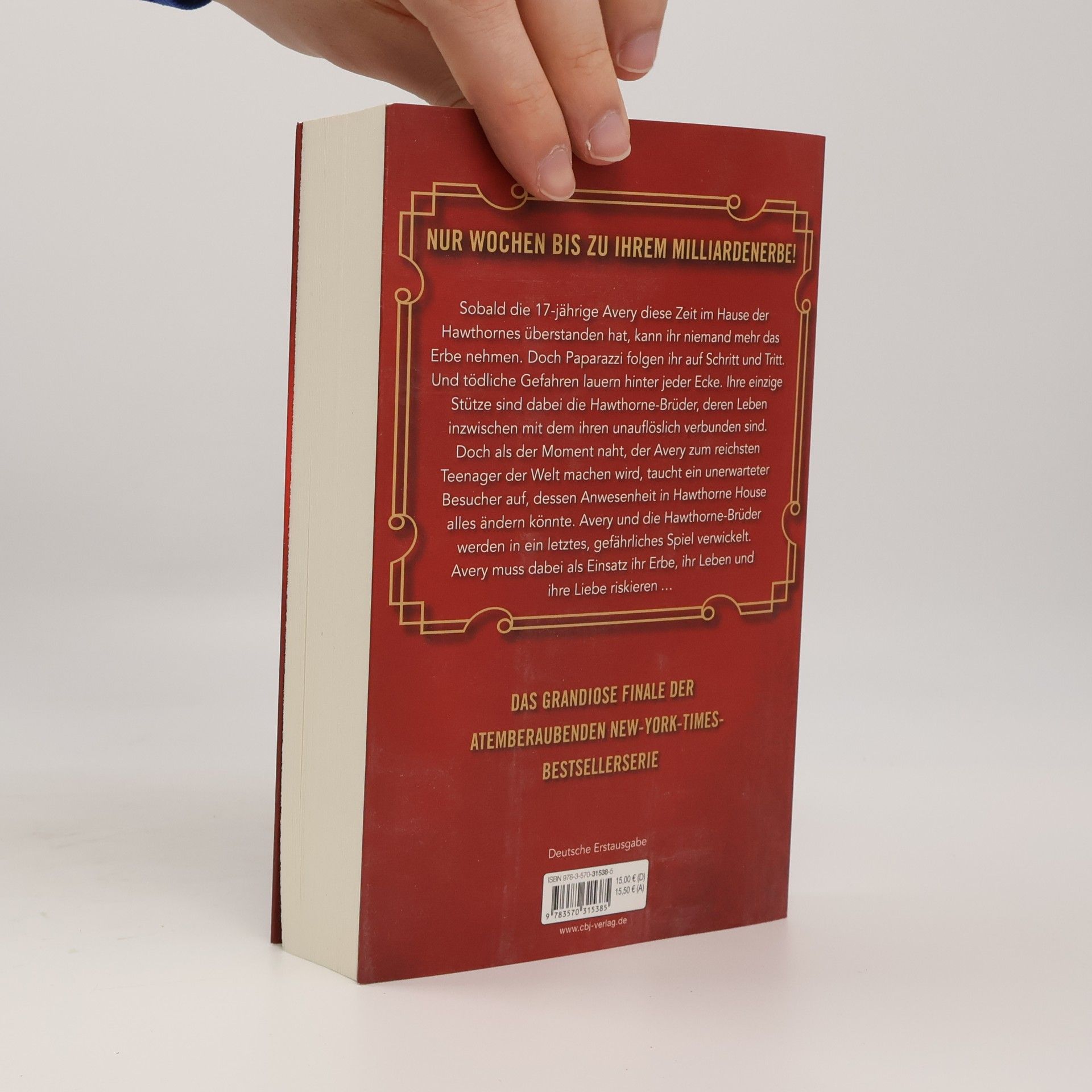 Jennifer Lynn Barnes The Inheritance Games. Der letzte Schachzug