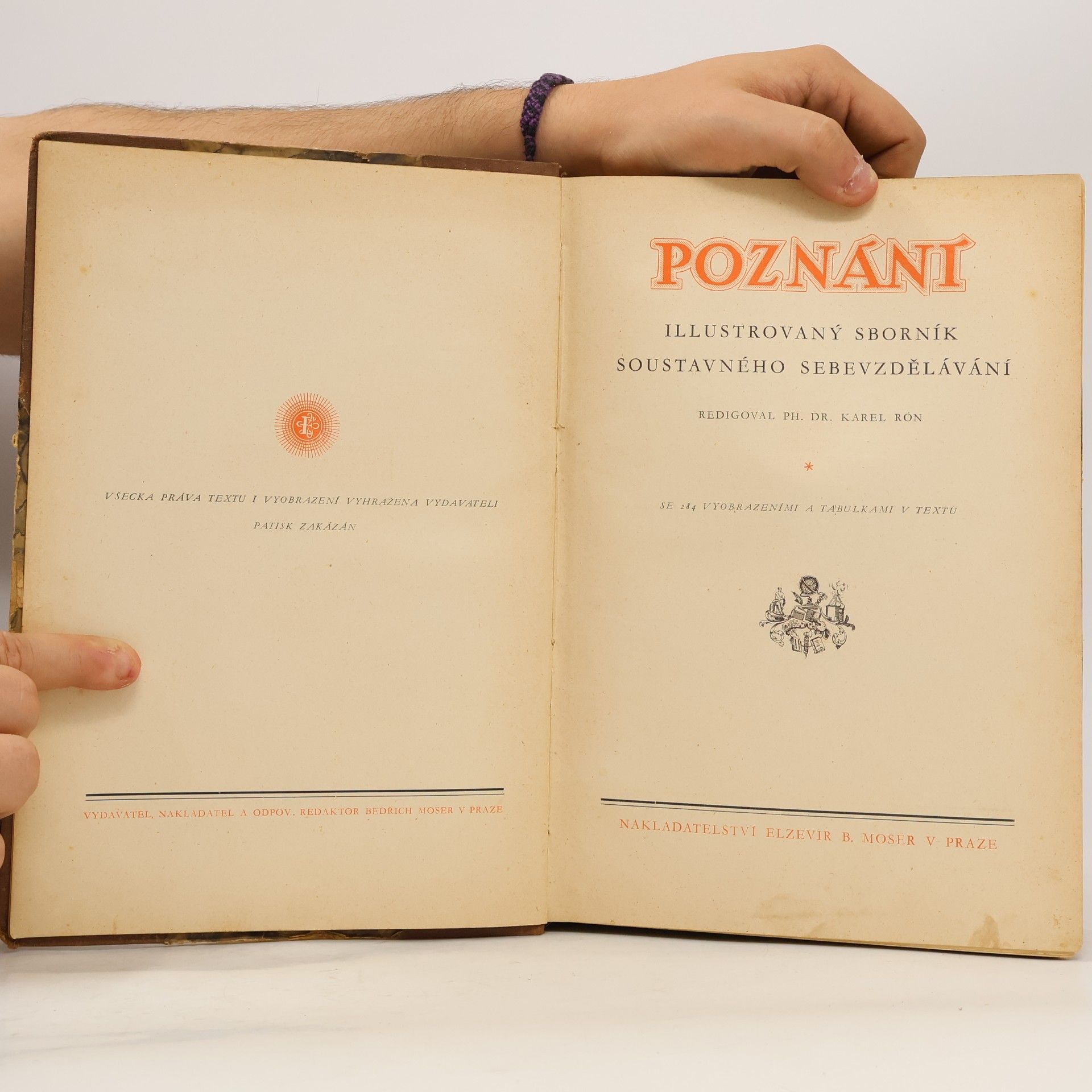 Karel Rón Poznání. Illustrovaný sborník soustavného sebevzdělávání