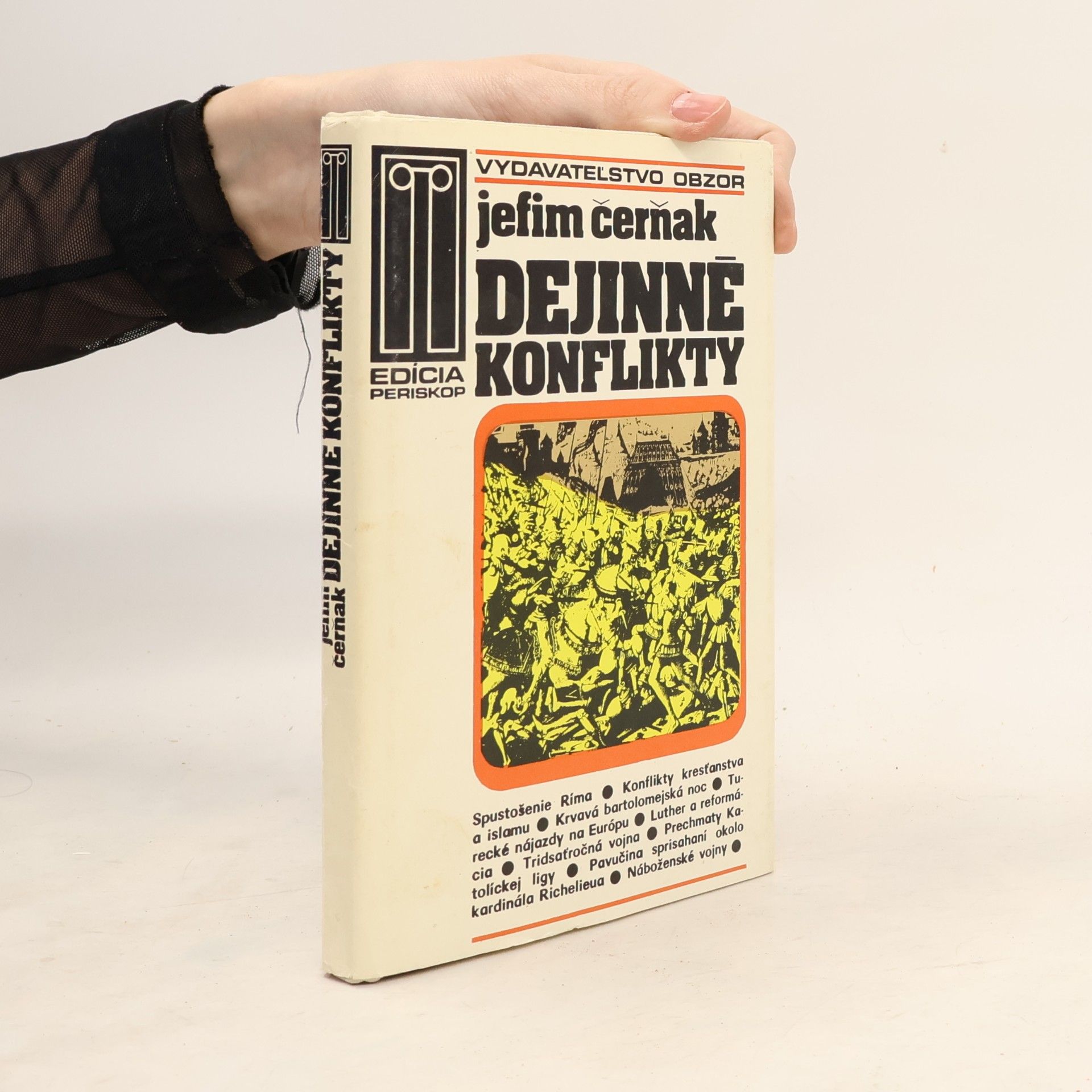 Jefim Čerňak Dejinné konflikty