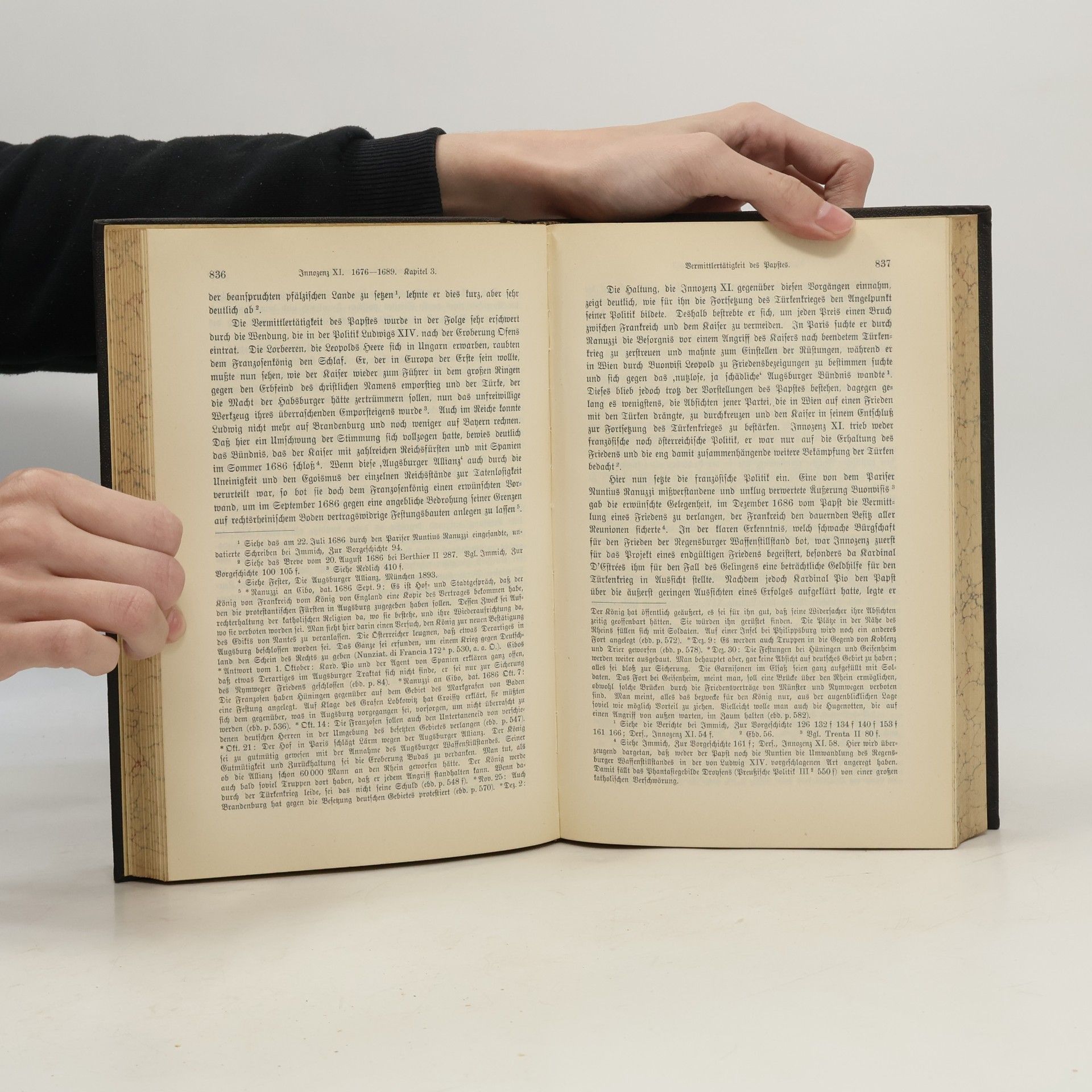 Pastor Geschichte der Päpste im Zeitalter des fürstlichen Absolutismus von der Wahl Innozenz' X. bis zum Tode Innozenz' XII. (1644-1700)