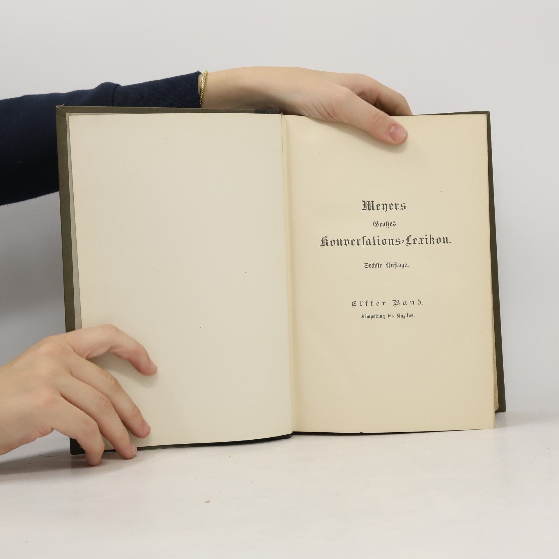 Autorenkollektiv Meyers konversations lexikon I.