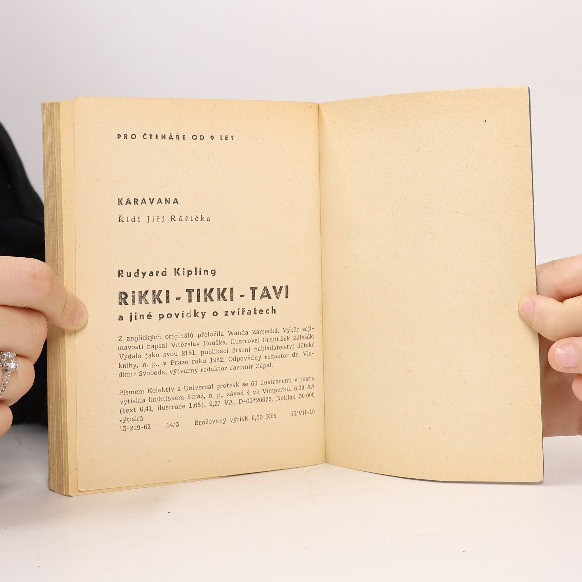 Rudyard Kipling Rikki-tikki-tavi a jiné povídky o zvířatech